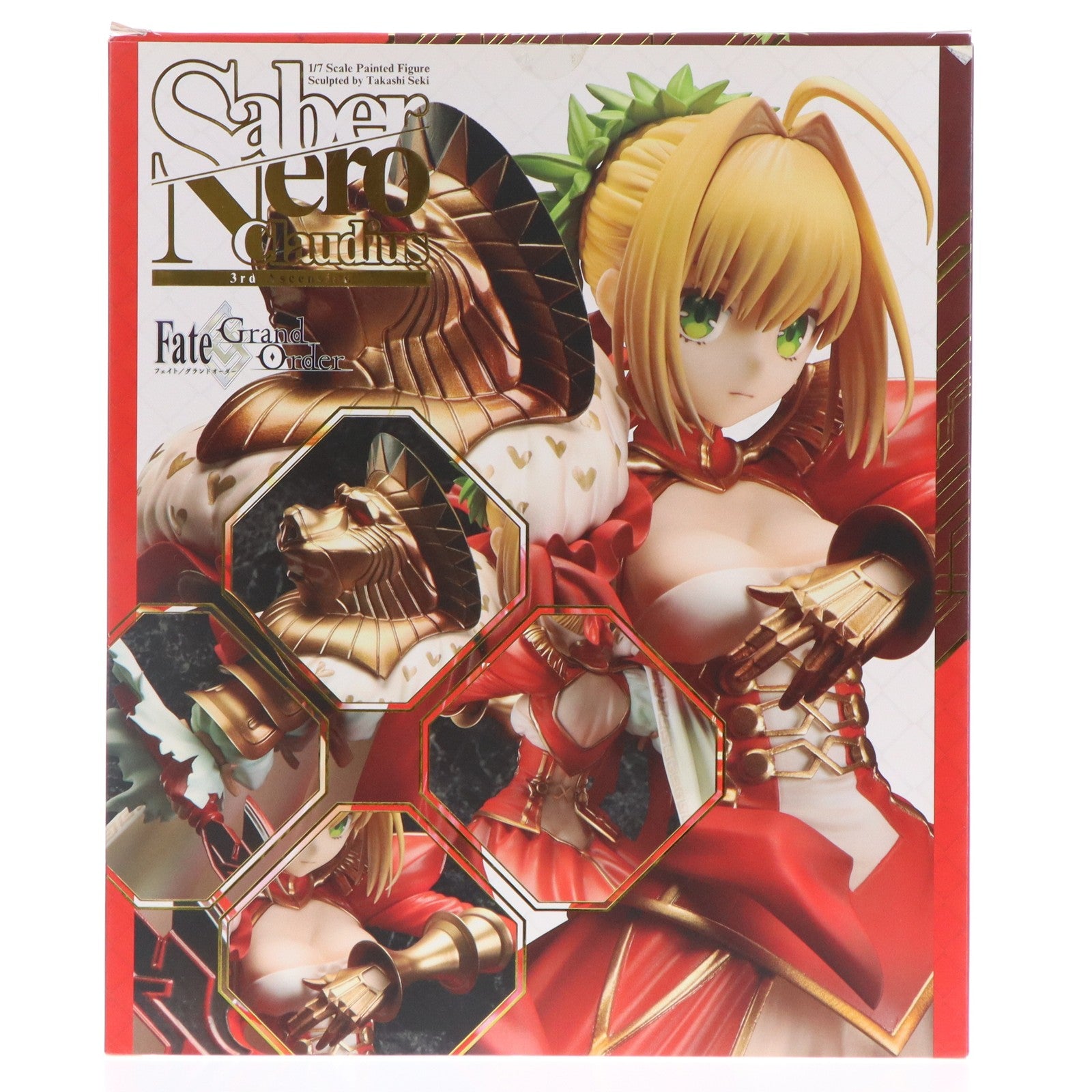 【中古即納】[FIG] セイバー/ネロ・クラウディウス〔第三再臨〕 Fate/Grand Order(フェイト/グランドオーダー) 1/7 完成品 フィギュア ストロンガー(20190626)