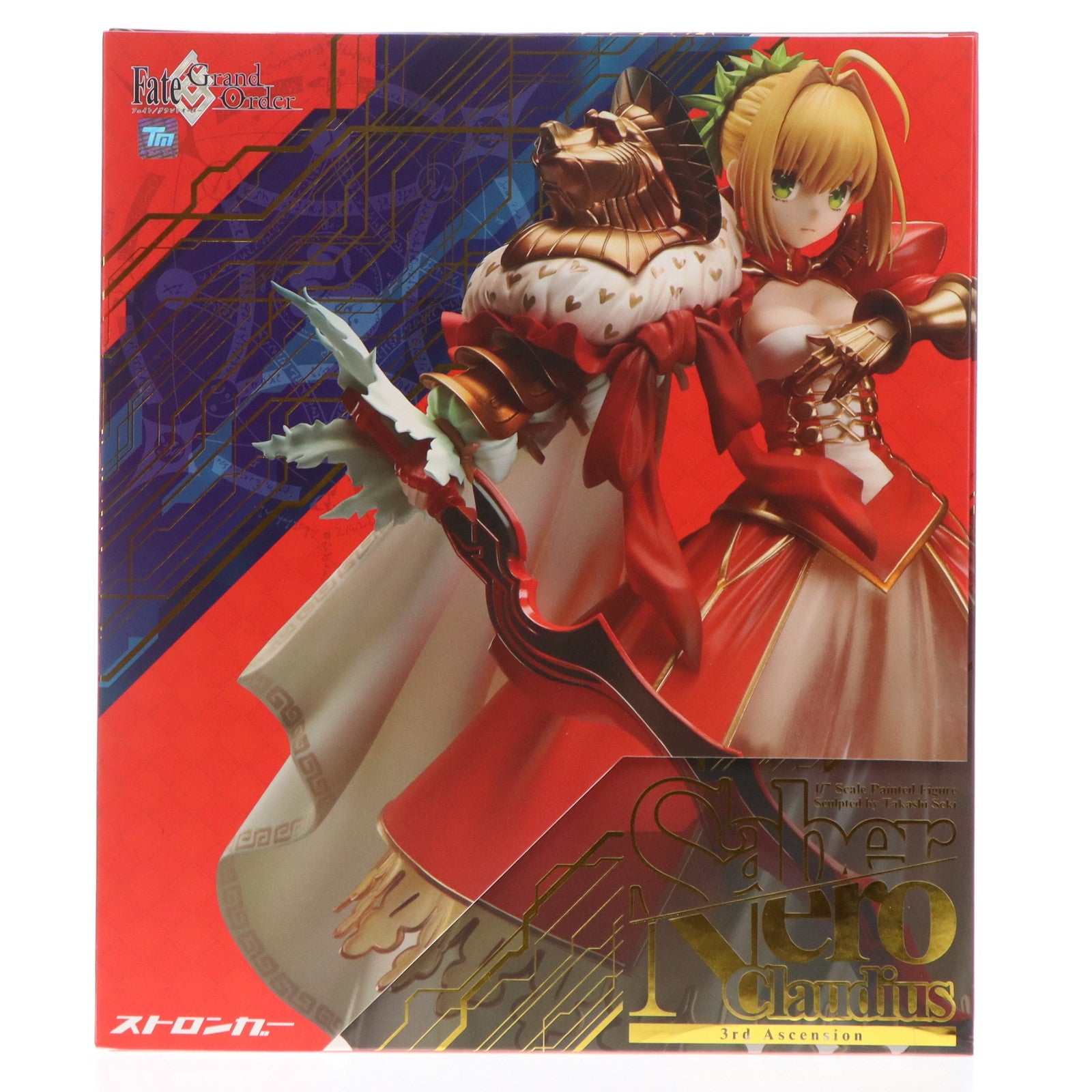 【中古即納】[FIG] セイバー/ネロ・クラウディウス〔第三再臨〕 Fate/Grand Order(フェイト/グランドオーダー) 1/7 完成品 フィギュア ストロンガー(20190626)