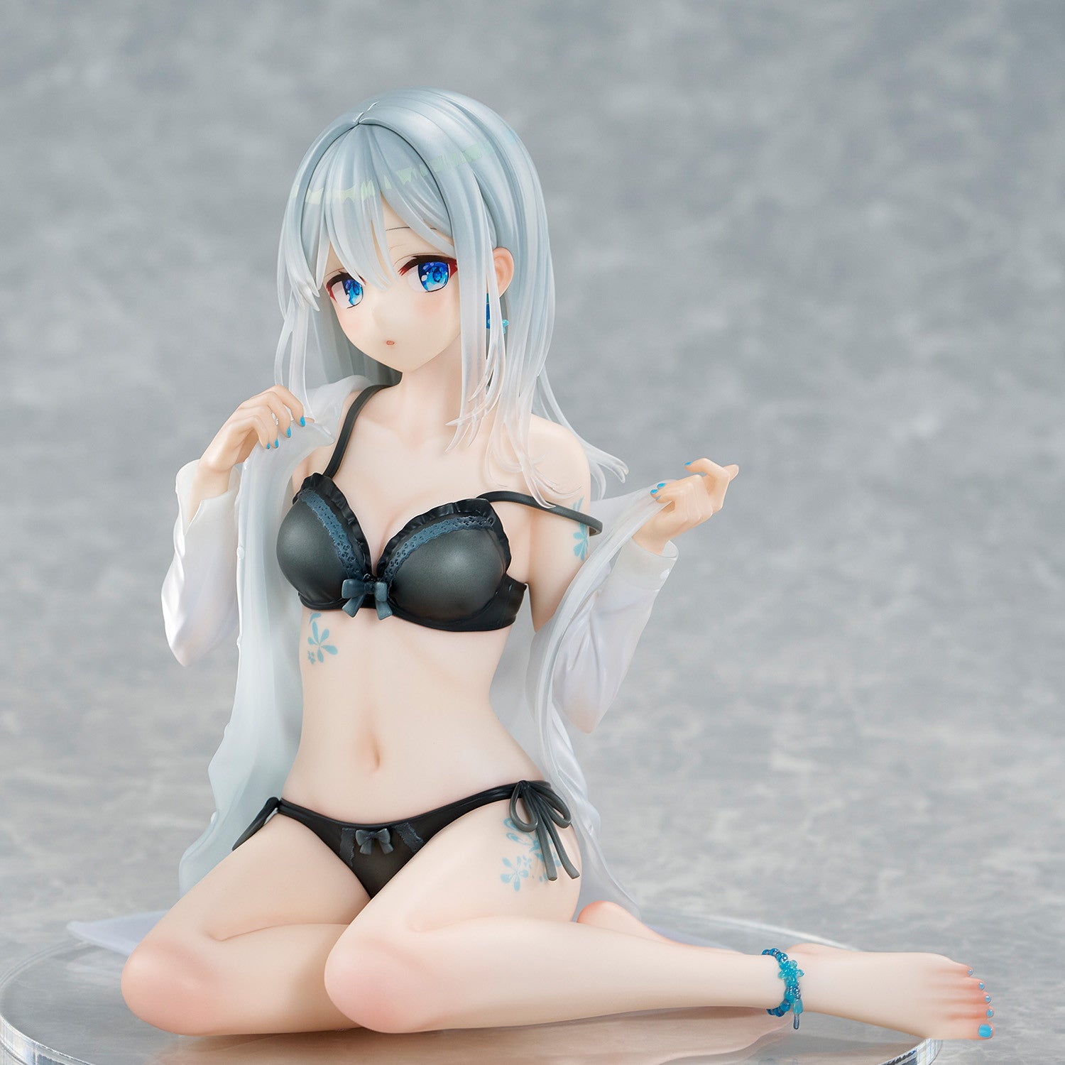 【中古即納】[FIG] ふーみイラスト『おきがえ銀髪ちゃん ～空色の朝～ 限定衣装ver.』 完成品 フィギュア ユニオンクリエイティブ(20250930)