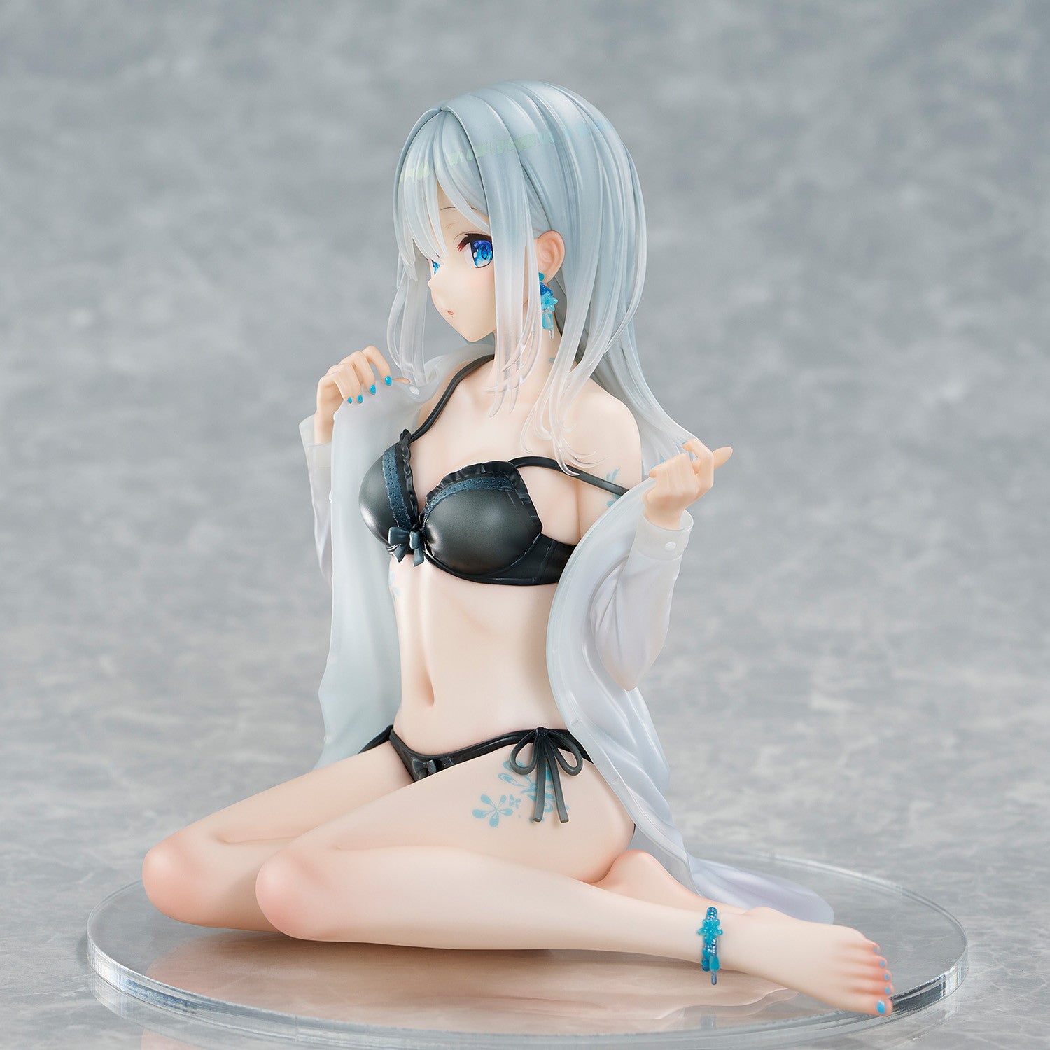 【中古即納】[FIG] ふーみイラスト『おきがえ銀髪ちゃん ～空色の朝～ 限定衣装ver.』 完成品 フィギュア ユニオンクリエイティブ(20250930)