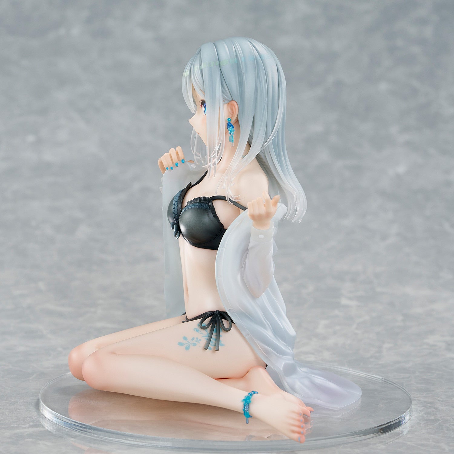 【中古即納】[FIG] ふーみイラスト『おきがえ銀髪ちゃん ～空色の朝～ 限定衣装ver.』 完成品 フィギュア ユニオンクリエイティブ(20250930)