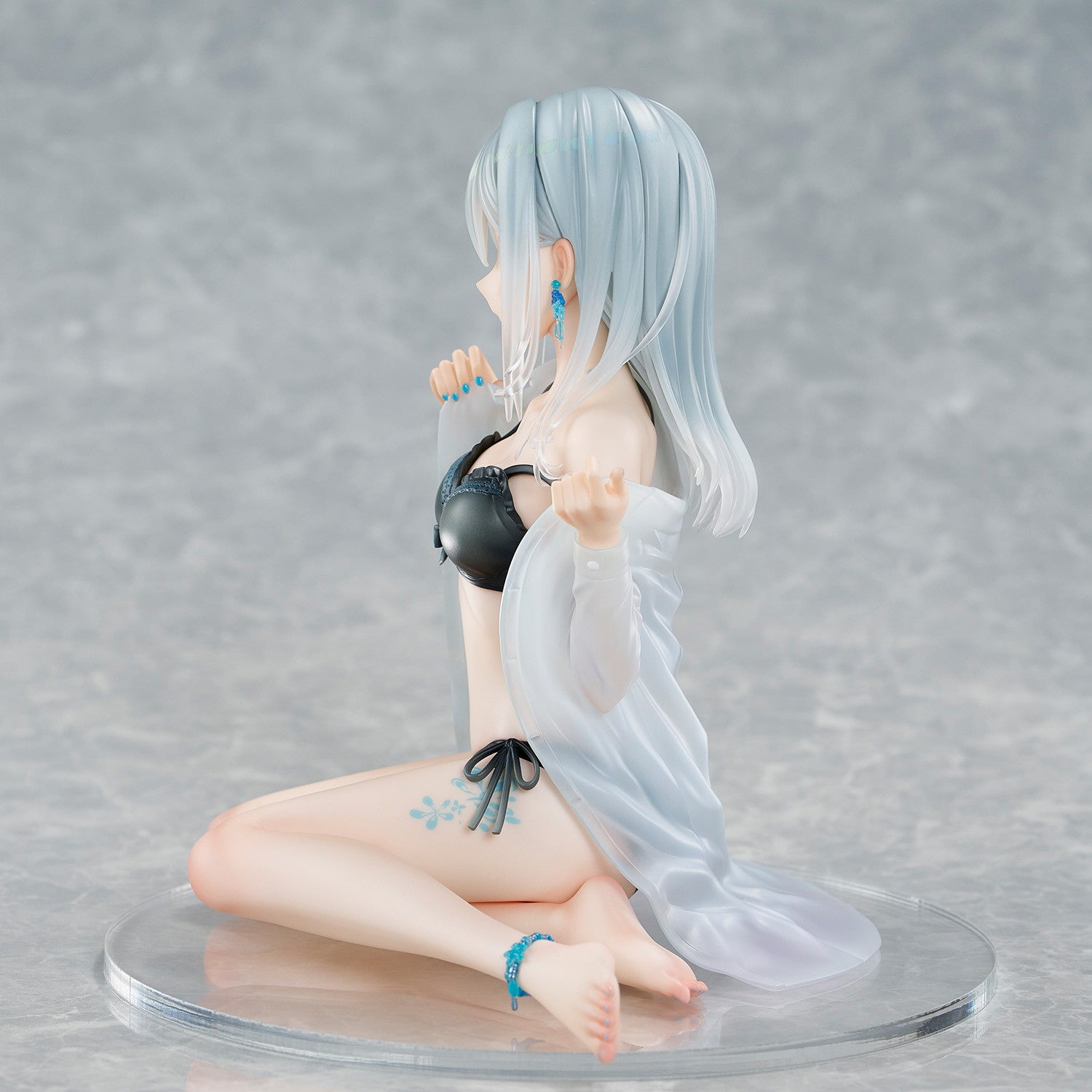 【中古即納】[FIG] ふーみイラスト『おきがえ銀髪ちゃん ～空色の朝～ 限定衣装ver.』 完成品 フィギュア ユニオンクリエイティブ(20250930)