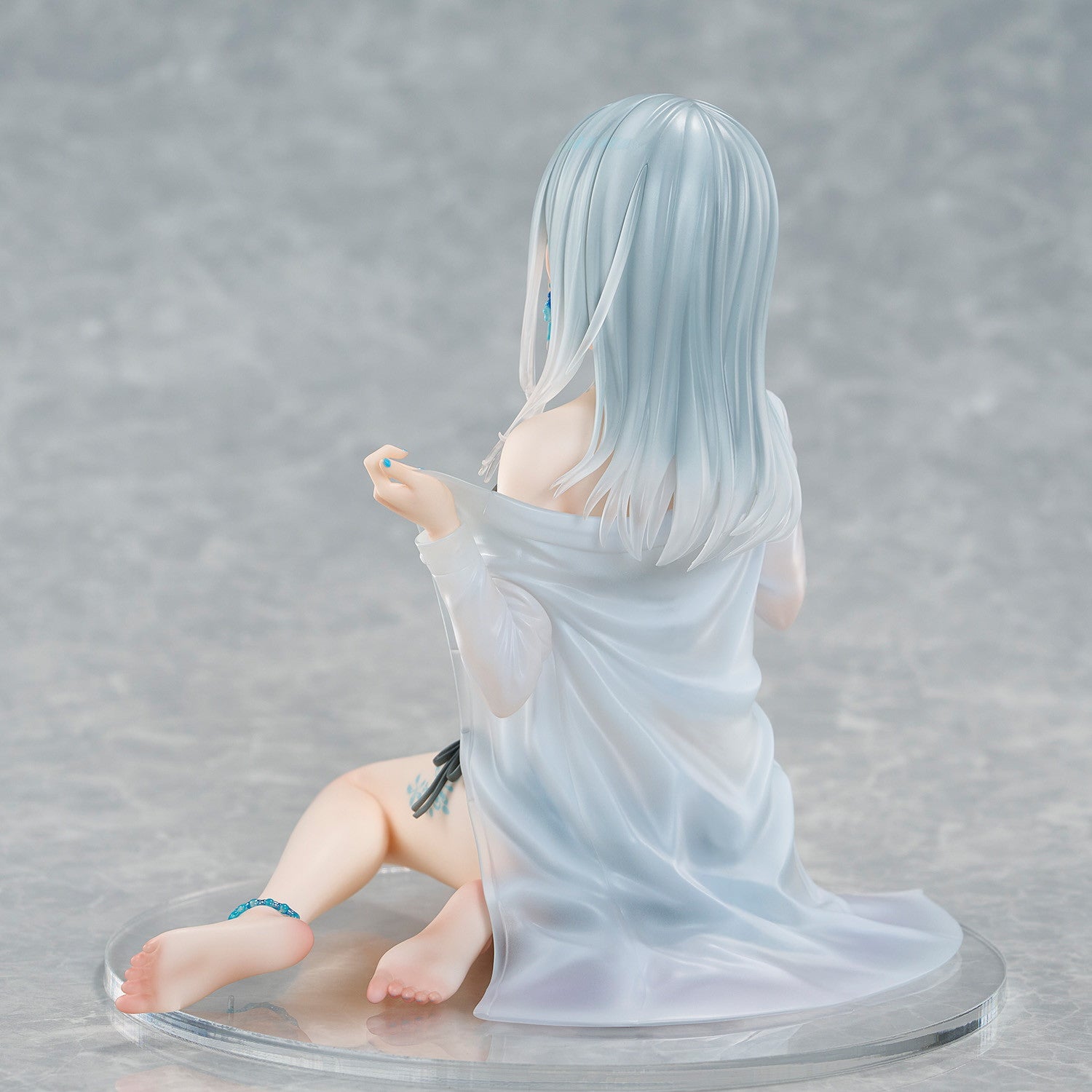 【中古即納】[FIG] ふーみイラスト『おきがえ銀髪ちゃん ～空色の朝～ 限定衣装ver.』 完成品 フィギュア ユニオンクリエイティブ(20250930)
