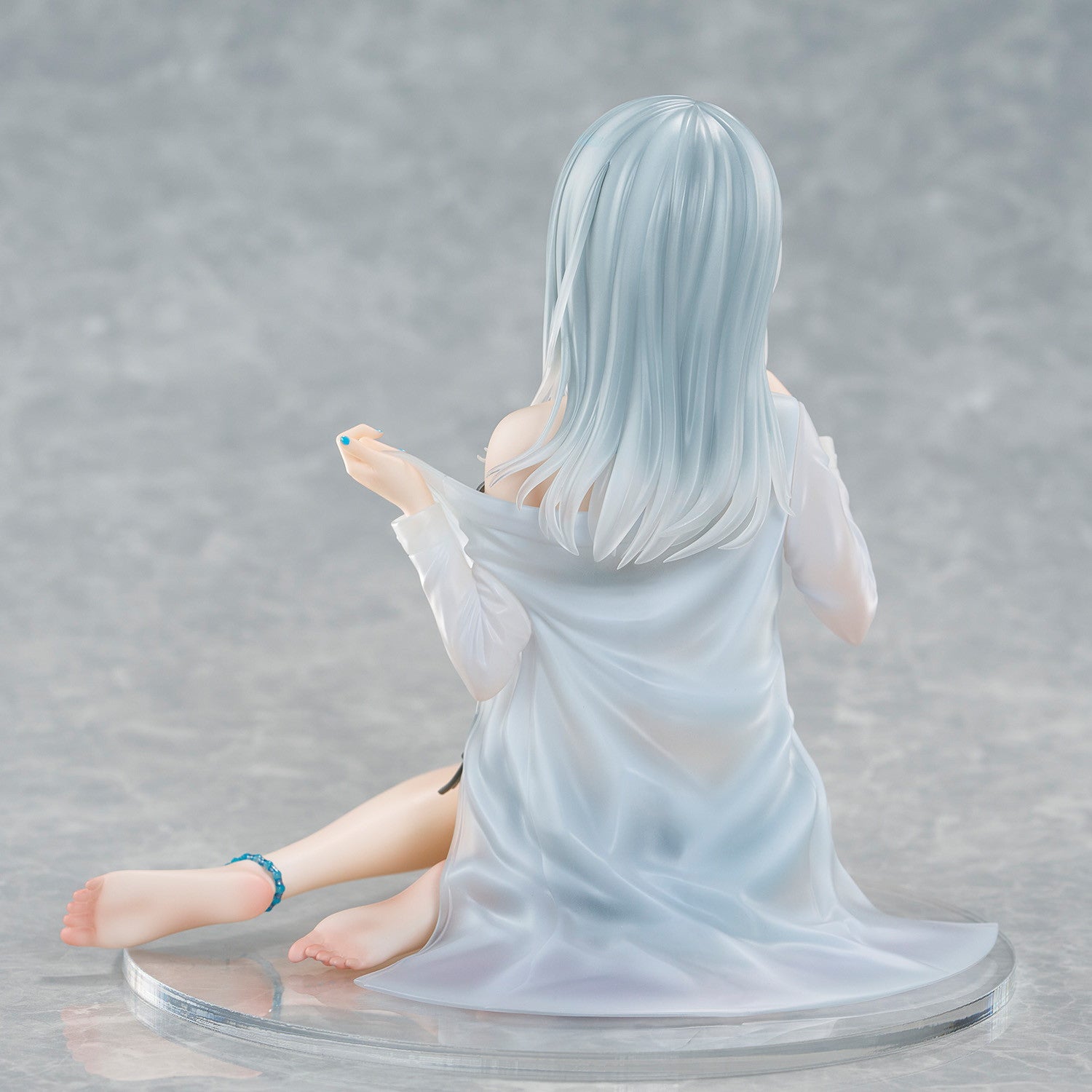【中古即納】[FIG] ふーみイラスト『おきがえ銀髪ちゃん ～空色の朝～ 限定衣装ver.』 完成品 フィギュア ユニオンクリエイティブ(20250930)