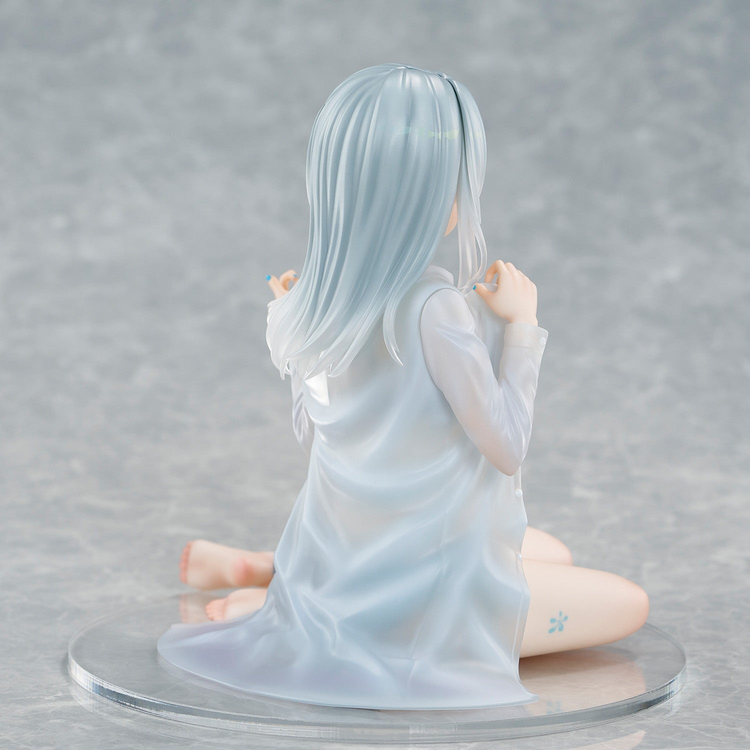 【中古即納】[FIG] ふーみイラスト『おきがえ銀髪ちゃん ～空色の朝～ 限定衣装ver.』 完成品 フィギュア ユニオンクリエイティブ(20250930)