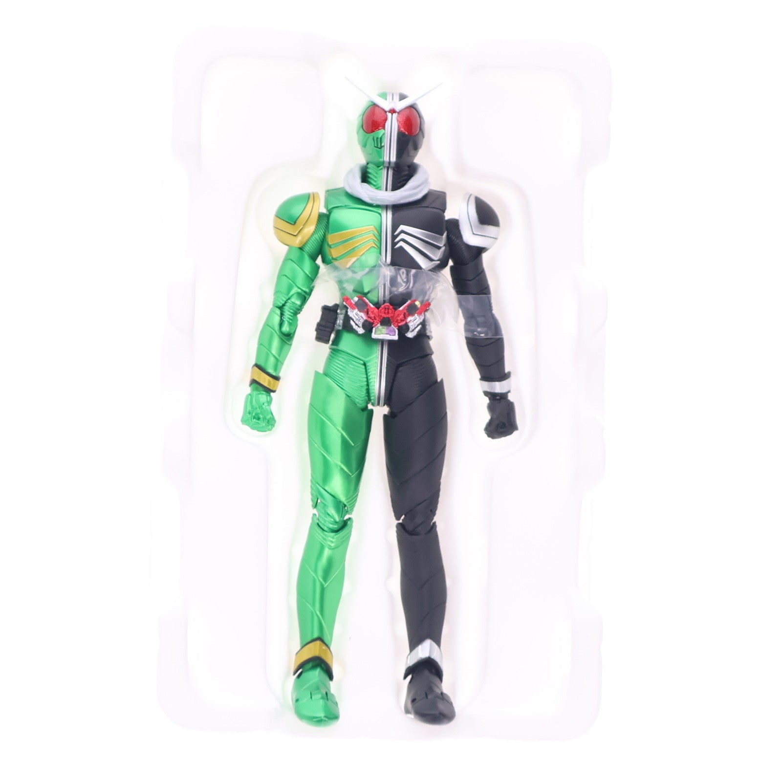 【中古即納】[FIG] (フィギュア単品) 魂ウェブ商店限定 S.H.Figuarts 真骨彫製法 仮面ライダーW サイクロンスカル Blu-ray 劇場版『風都探偵 仮面ライダースカルの肖像』 スタンダード・スペシャルED 同梱品 完成品 可動フィギュア バンダイスピリッツ(20250725)