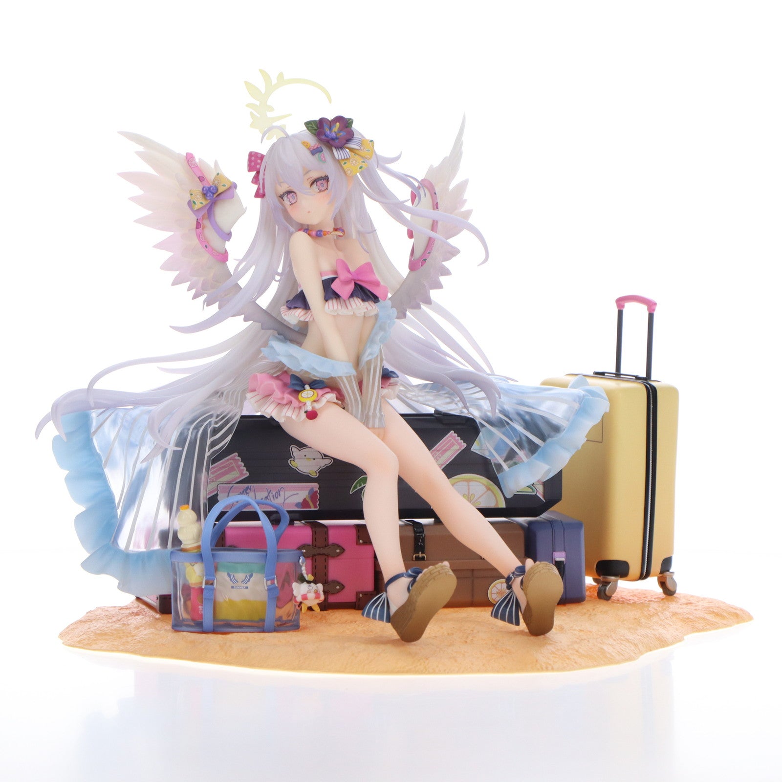 【中古即納】[FIG] アズサ(水着) ブルーアーカイブ -Blue Archive- 1/7 完成品 フィギュア エレガント(20250119)