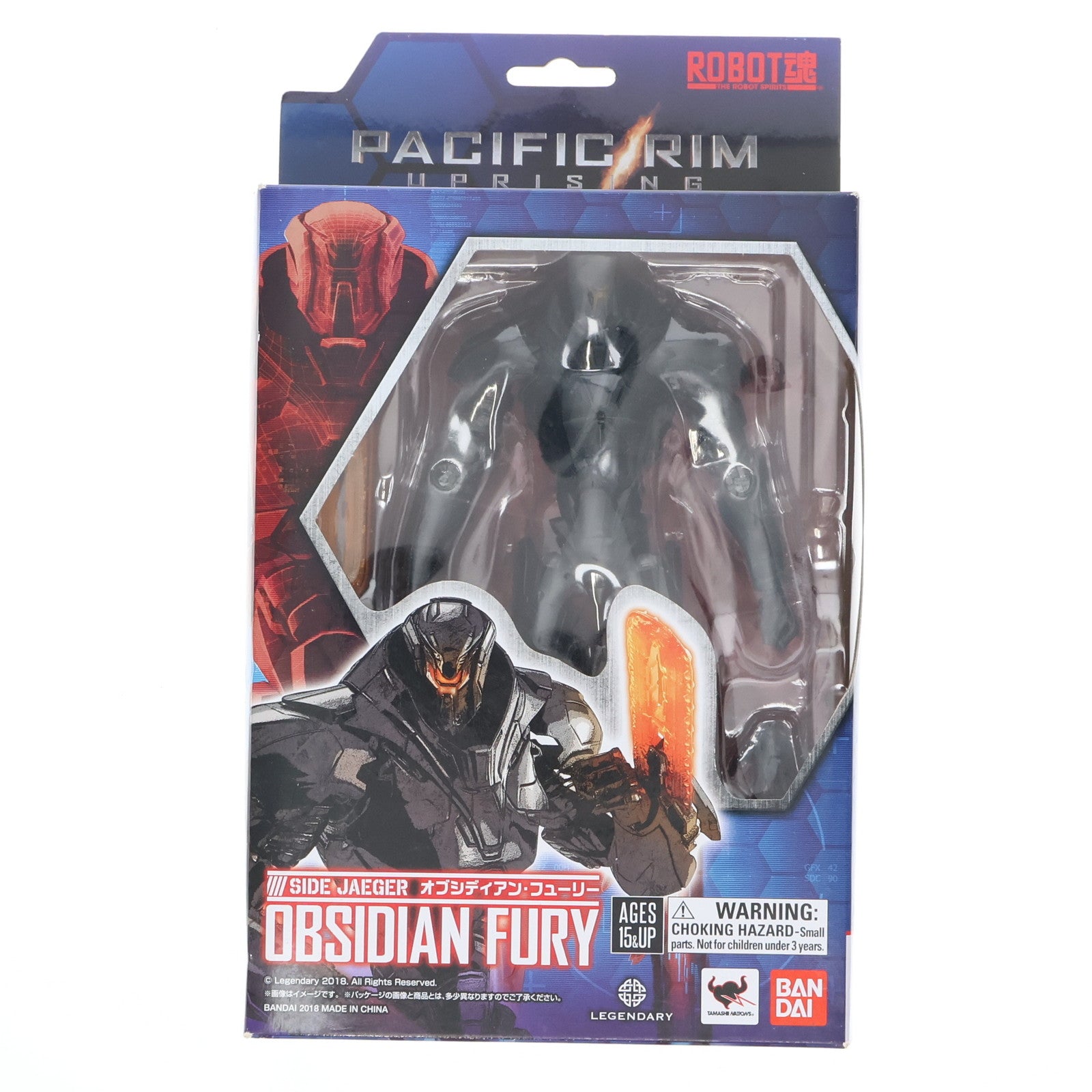 【中古即納】[FIG] ROBOT魂(SIDE JAEGER) オブシディアン・フューリー パシフィック・リム:アップライジング 完成品 可動フィギュア バンダイ(20180317)