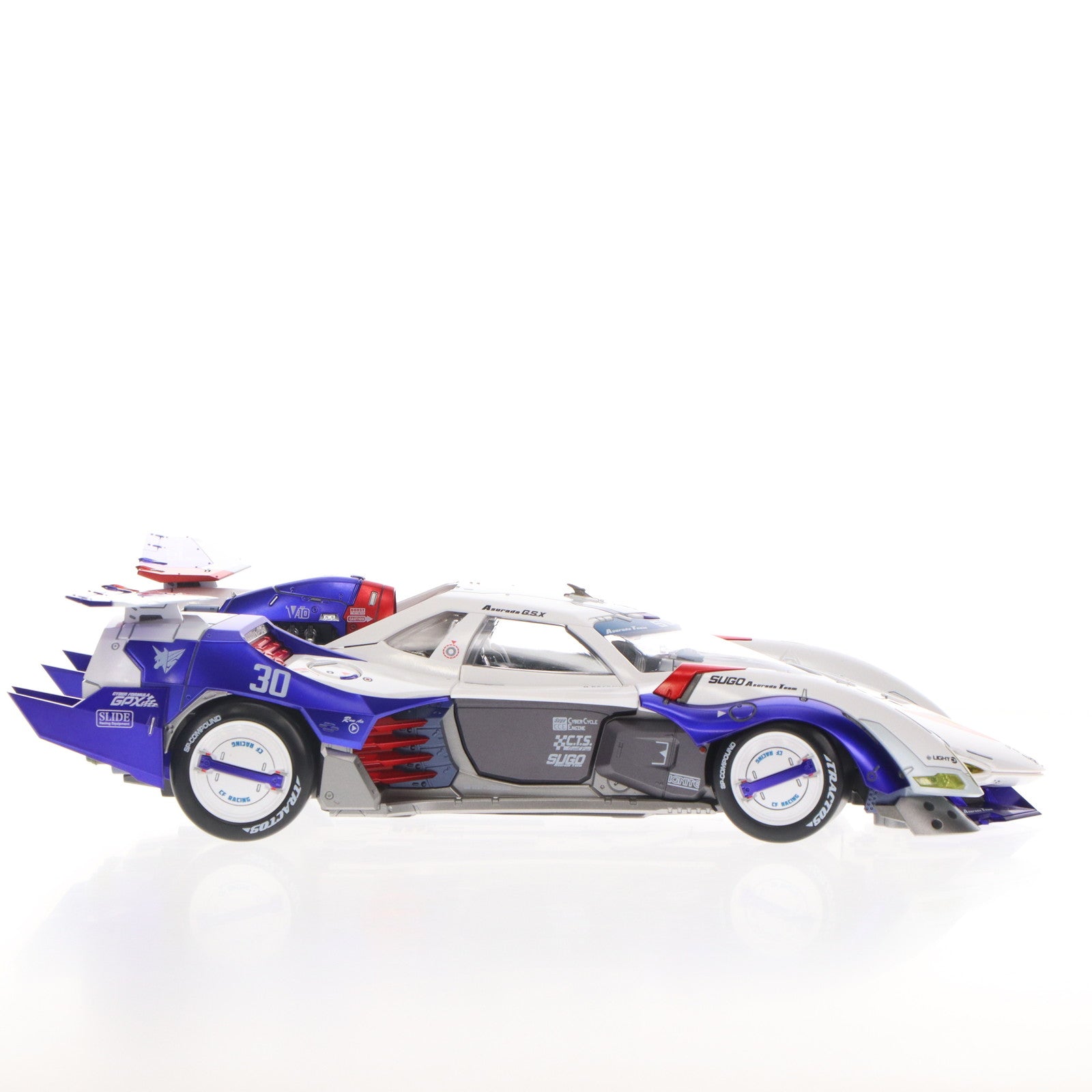 【中古即納】[FIG] プレミアムバンダイ限定 ヴァリアブルアクション Hi-SPEC UNITED アスラーダG.S.X 新世紀GPXサイバーフォーミュラ 1/18 完成品 フィギュア(海外流通版) メガハウス(20230331)