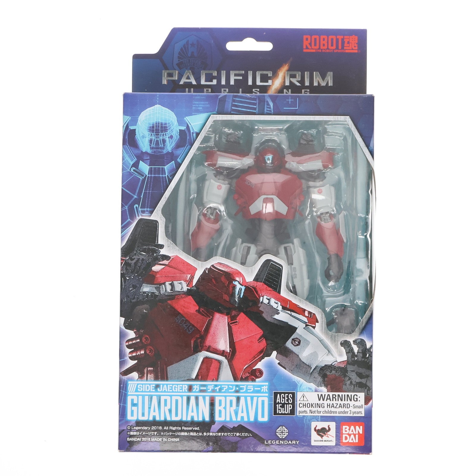 【中古即納】[FIG] ROBOT魂(SIDE JAEGER) ガーディアン・ブラーボ パシフィック・リム:アップライジング 完成品 可動フィギュア バンダイ(20180317)