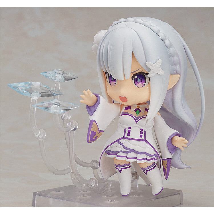 【中古即納】[FIG] (2次再販) ねんどろいど 751 エミリア Re:ゼロから始める異世界生活 完成品 可動フィギュア グッドスマイルカンパニー(20250905)