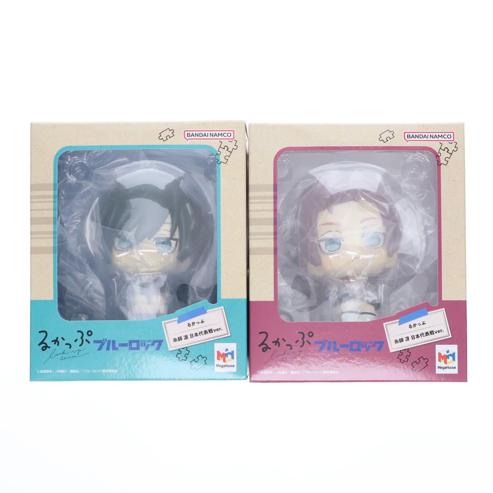 【中古即納】[FIG] 特典付属 るかっぷ 糸師凛&糸師冴(いとしりん&いとしさえ) 豪華セット ブルーロック 完成品 フィギュア プレミアムバンダイ&一部流通限定 メガハウス(20241029)