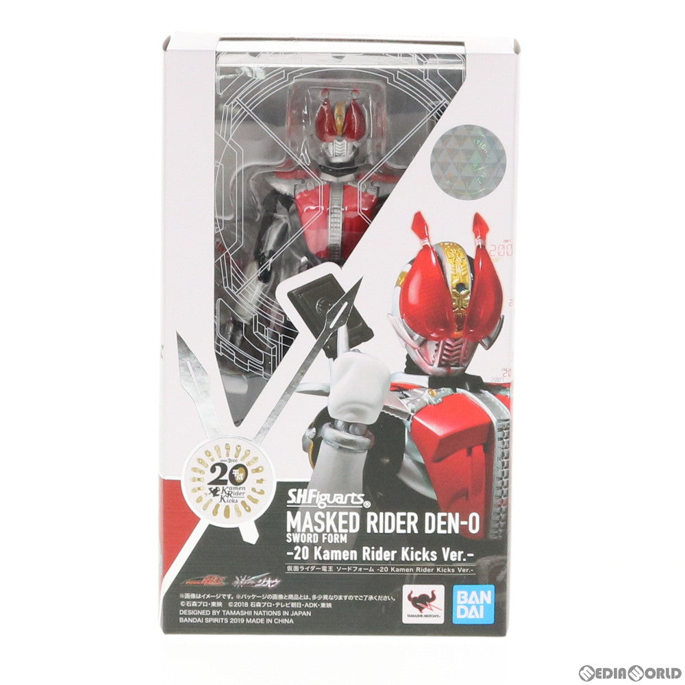 【中古即納】[FIG] S.H.Figuarts(フィギュアーツ) 仮面ライダー電王 ソードフォーム -20 Kamen Rider Kicks Ver.- 完成品 可動フィギュア バンダイスピリッツ(20190126)