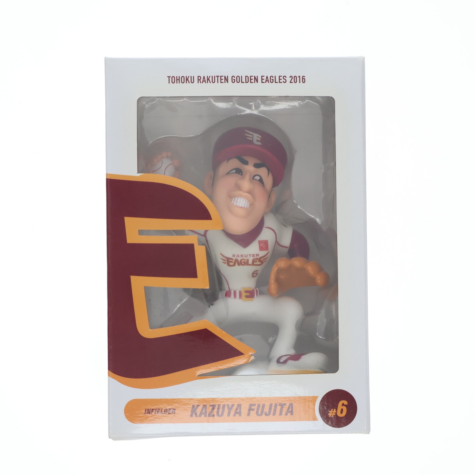 【中古即納】[FIG] 藤田一也(ふじたかずや)(ホーム) MyHERO 東北楽天ゴールデンイーグルス ファンクラブ会員&年間シートチケット所持者限定 完成品 フィギュア 楽天野球団(20160703)