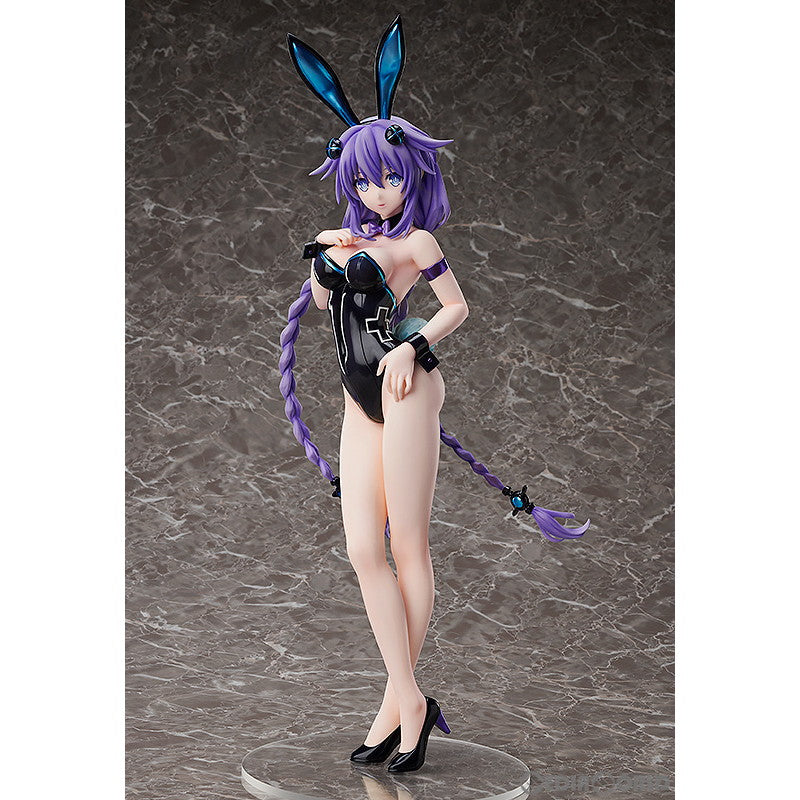 【中古即納】[FIG] B-style パープルハート 生足バニーVer. 超次元ゲイム ネプテューヌ 1/4 完成品 フィギュア FREEing(フリーイング)(20240829)