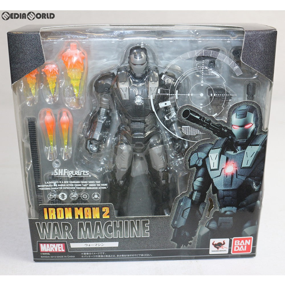 【中古即納】[FIG] S.H.Figuarts(フィギュアーツ) ウォーマシン アイアンマン2 完成品 可動フィギュア バンダイ(20130531)