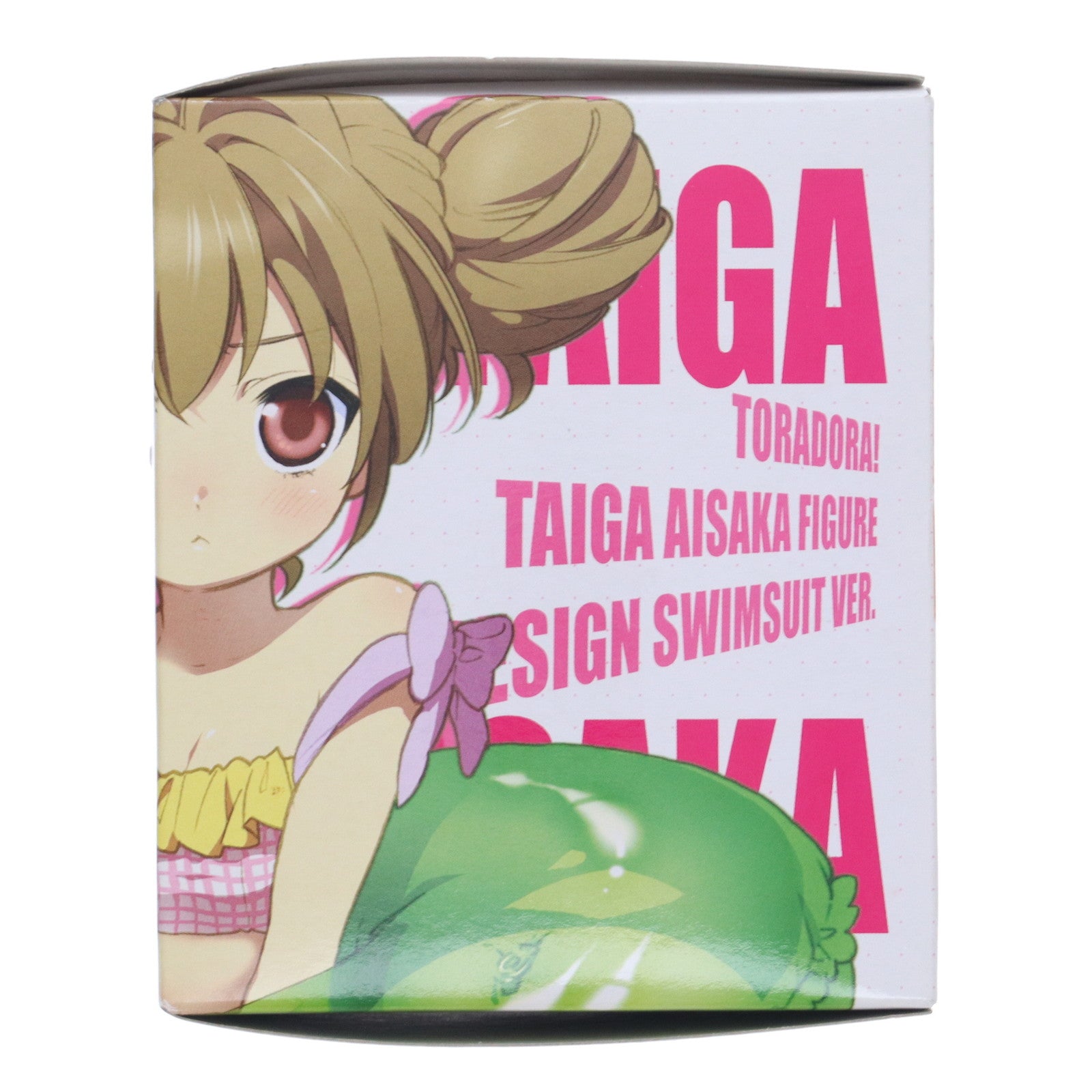 【中古即納】[FIG] 月刊コミック電撃大王誌上通販限定 逢坂大河(あいさかたいが) 絶叫デザイン水着ver. とらドラ! 1/8 完成品 フィギュア アスキー・メディアワークス(20091019)