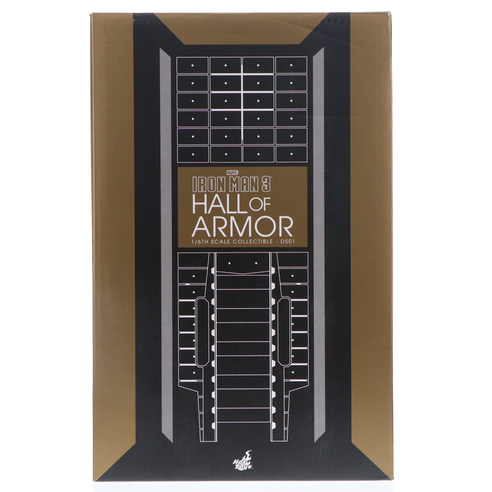 【中古即納】[FIG] (アクセサリ単品) ムービー・マスターピース 1/6スケールジオラマ ホール・オブ・アーマー(1台) アイアンマン2 フィギュア用アクセサリ(DS01) ホットトイズ(20131130)