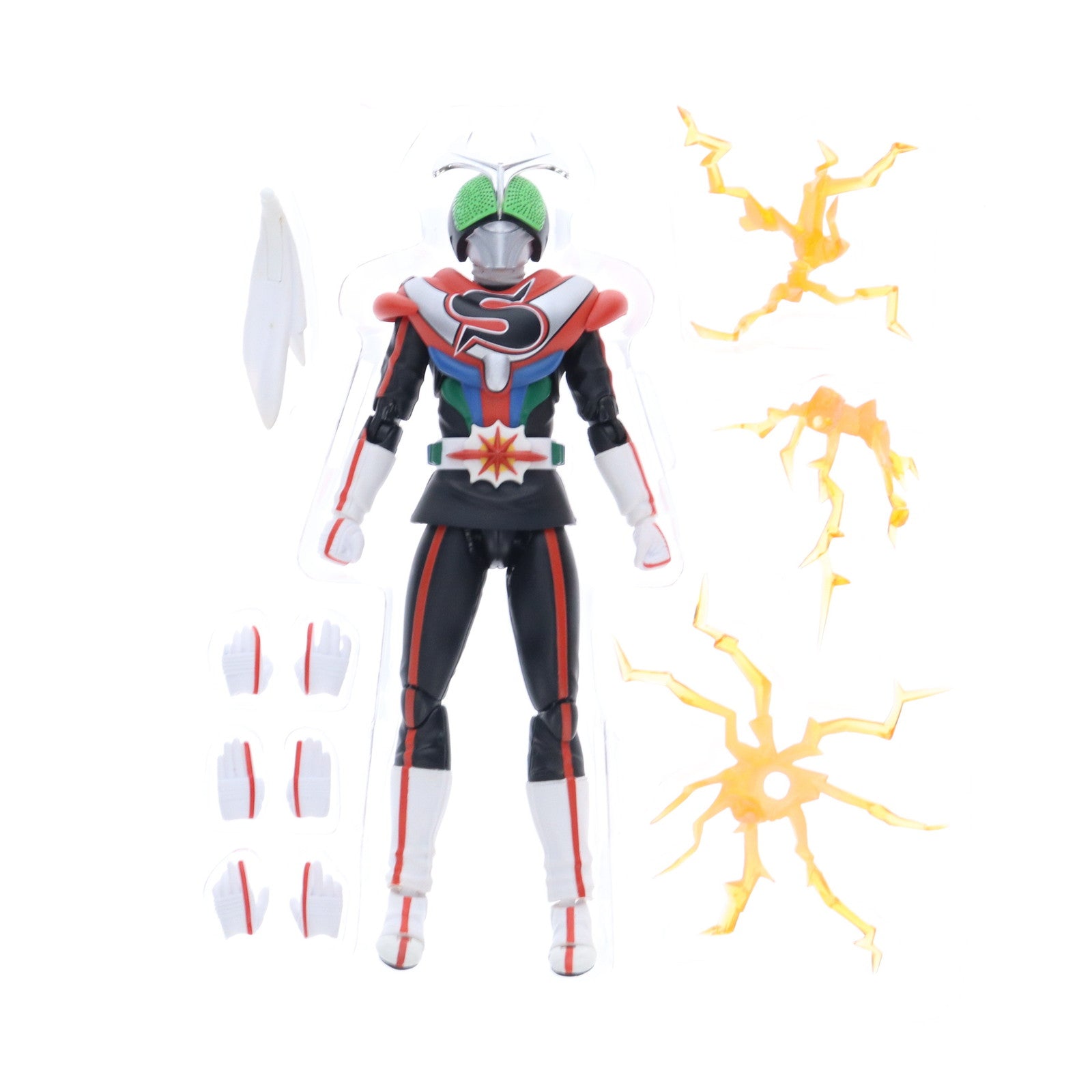 【中古即納】[FIG] 魂ウェブ商店限定 S.H.Figuarts(フィギュアーツ) 仮面ライダーストロンガー(チャージアップ) 完成品 可動フィギュア バンダイ(20131026)