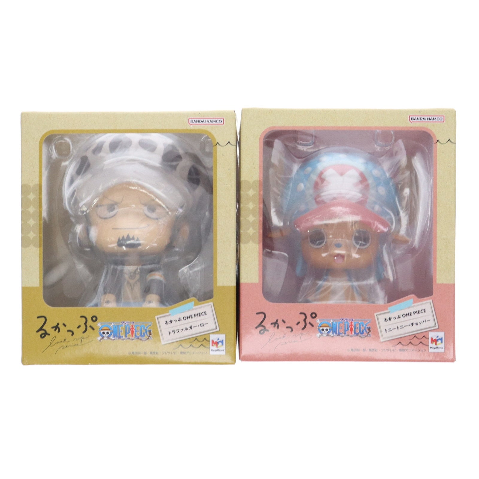 【中古即納】[FIG] プレミアムバンダイ限定 るかっぷ ロー&チョッパー 限定版【おにぎりとわたあめセット】 ONE PIECE(ワンピース) 完成品 フィギュア メガハウス(20230930)