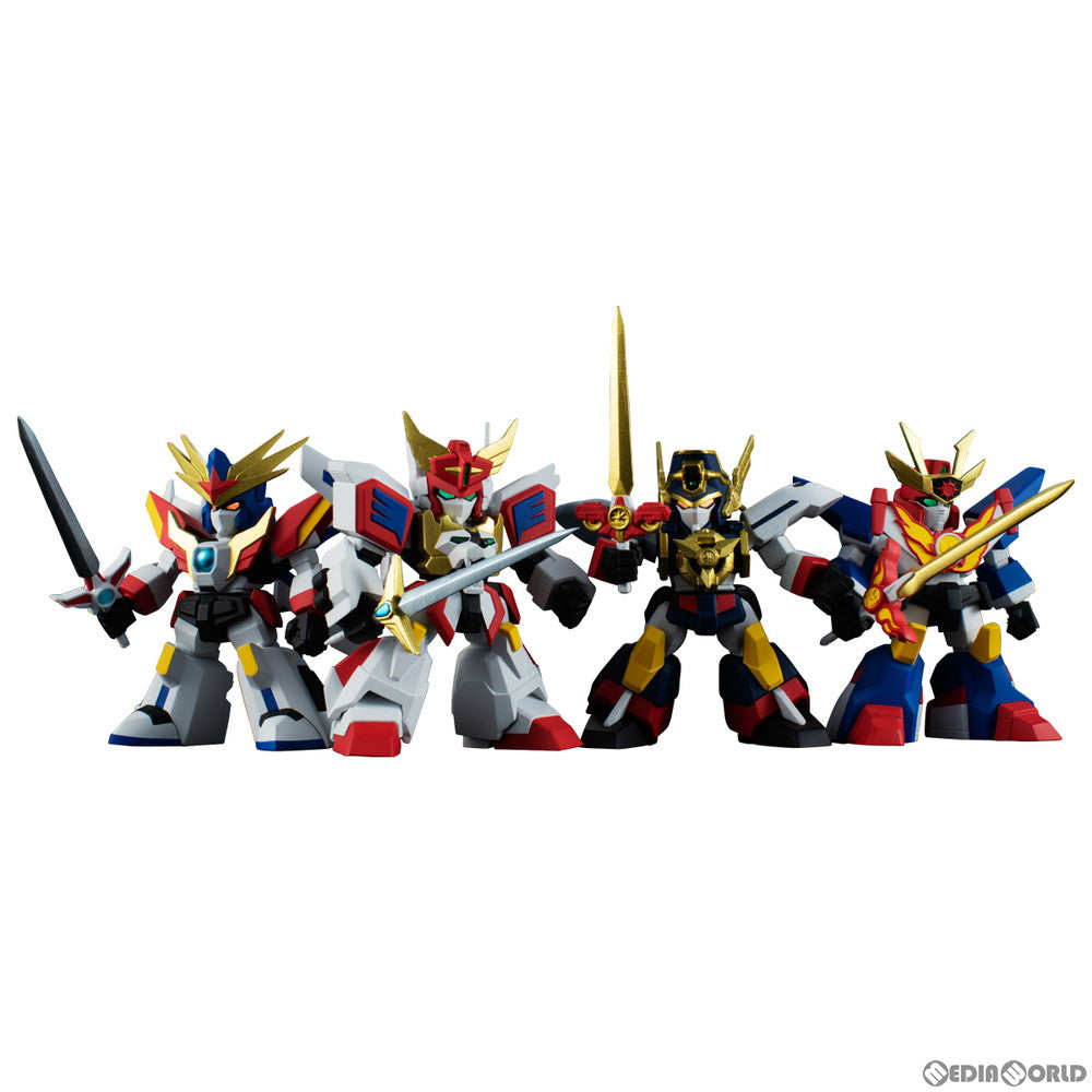 【中古即納】[FIG] (BOX)(食玩) 勇者列伝COLLECTION フィギュア(4個) バンダイ(20210222)