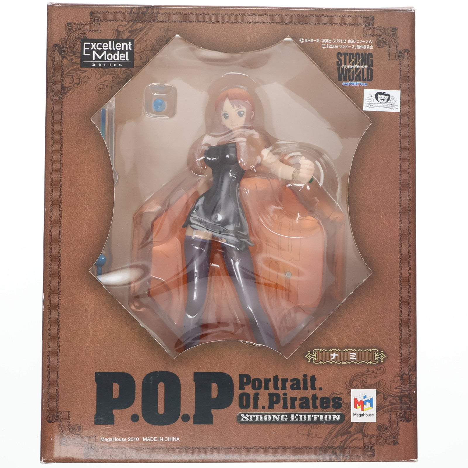【中古即納】[FIG] Portrait.Of.Pirates P.O.P STRONG EDITION ナミ ワンピース STRONG WORLD 完成品 フィギュア メガハウス(20110416)