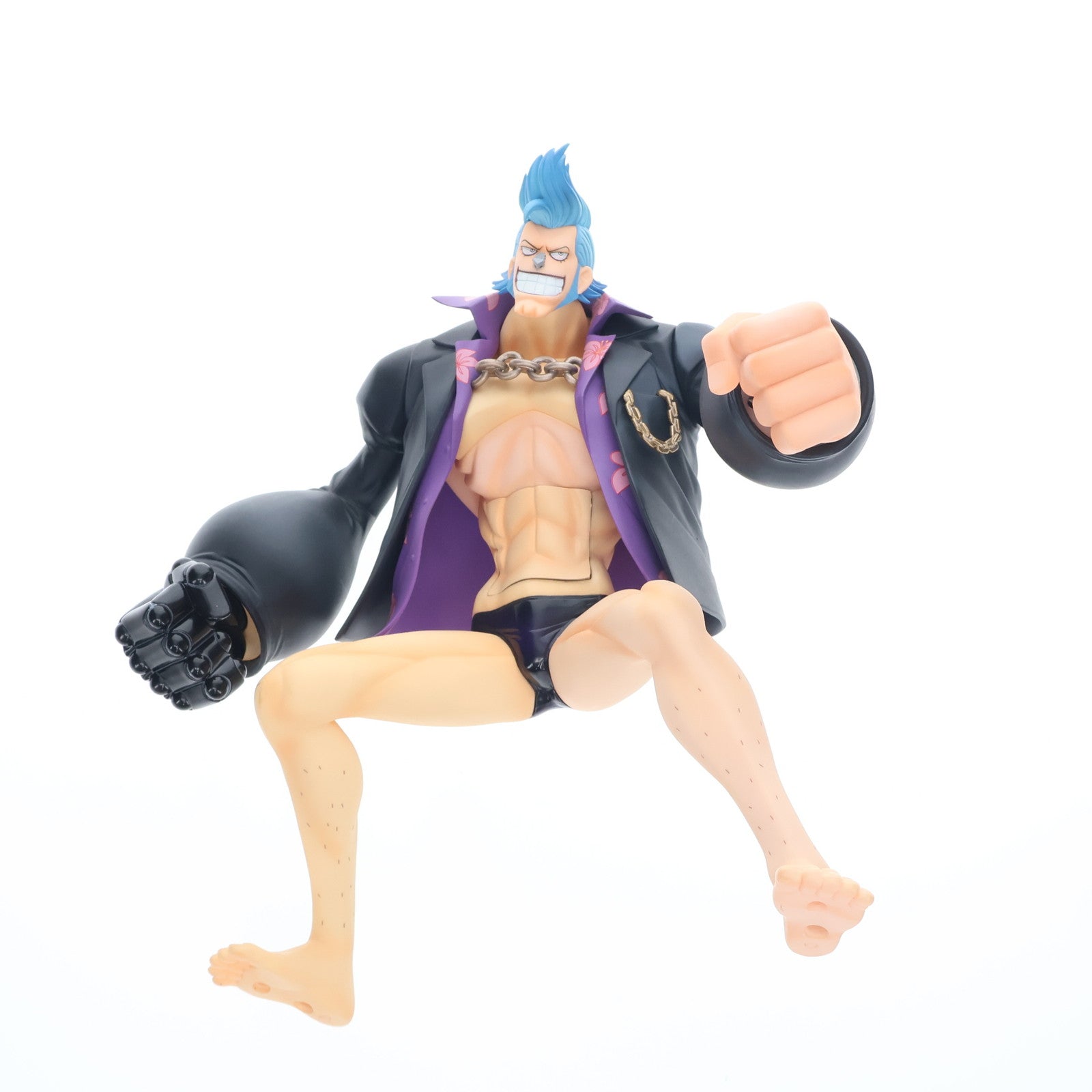 【中古即納】[FIG] Portrait.Of.Pirates P.O.P STRONG EDITION フランキー ONE PIECE(ワンピース) 1/8 完成品 フィギュア メガハウス(20100901)