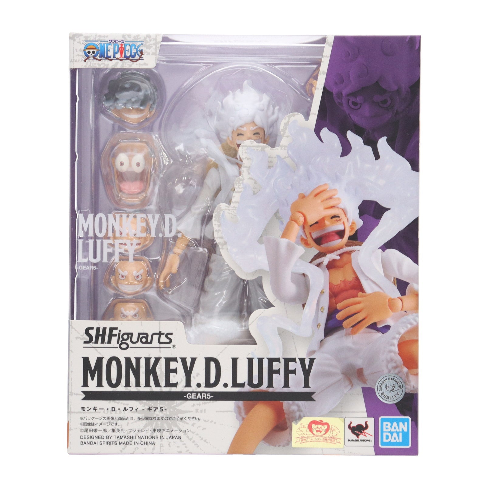 【中古即納】[FIG] (再々販) S.H.Figuarts(フィギュアーツ) モンキー・D・ルフィ -ギア5- ONE PIECE(ワンピース) 完成品 可動フィギュア バンダイスピリッツ(20240426)