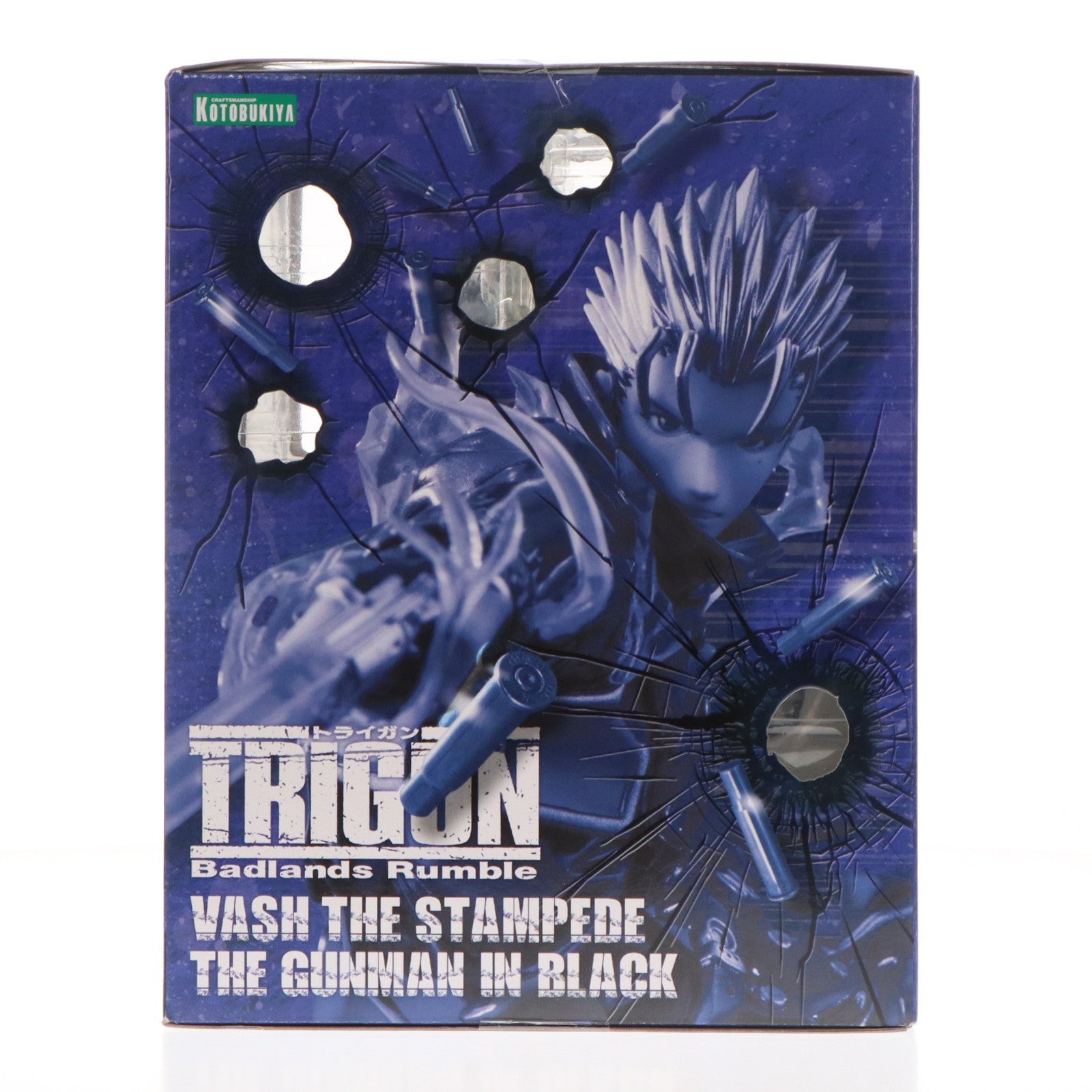 【中古即納】[FIG] 特典冊子無し コトブキヤショップ限定 ARTFX J ヴァッシュ・ザ・スタンピード -The Gunman in Black- 劇場版トライガン Badlands Rumble フィギュア コトブキヤ(20130131)