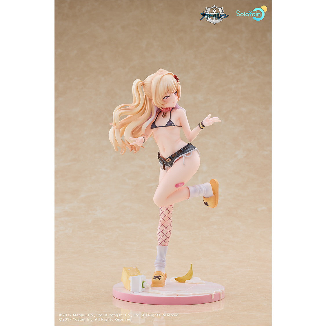 【中古即納】[FIG] カード付属 バッチ アニバーサリーイラスト Ver. アズールレーン 1/7 完成品 フィギュア Solarain(ソラレーン)(20250921)