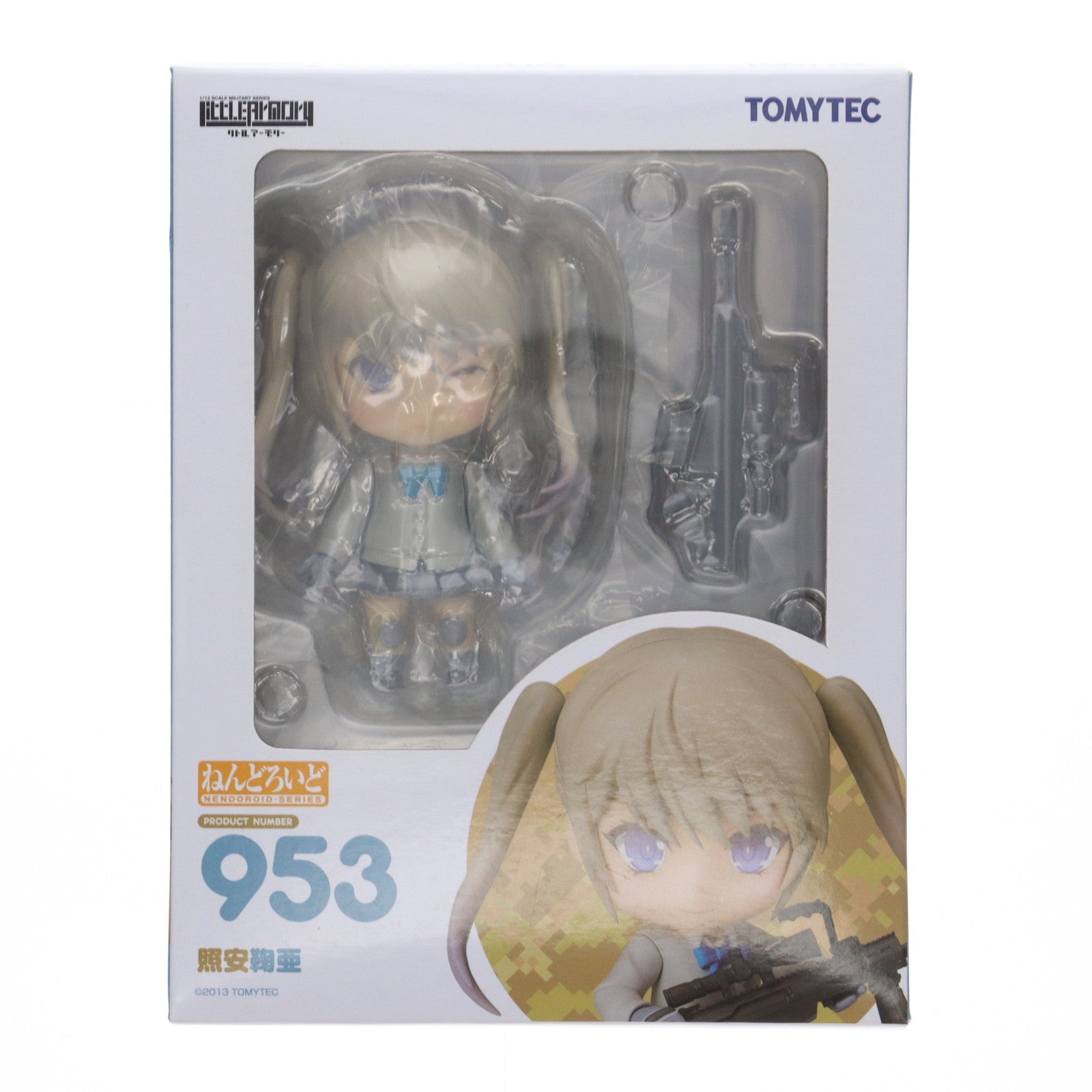 【中古即納】[FIG] ねんどろいど 953 照安鞠亜(てるやすまりあ) リトルアーモリー 完成品 可動フィギュア TOMYTEC(トミーテック)(20181227)