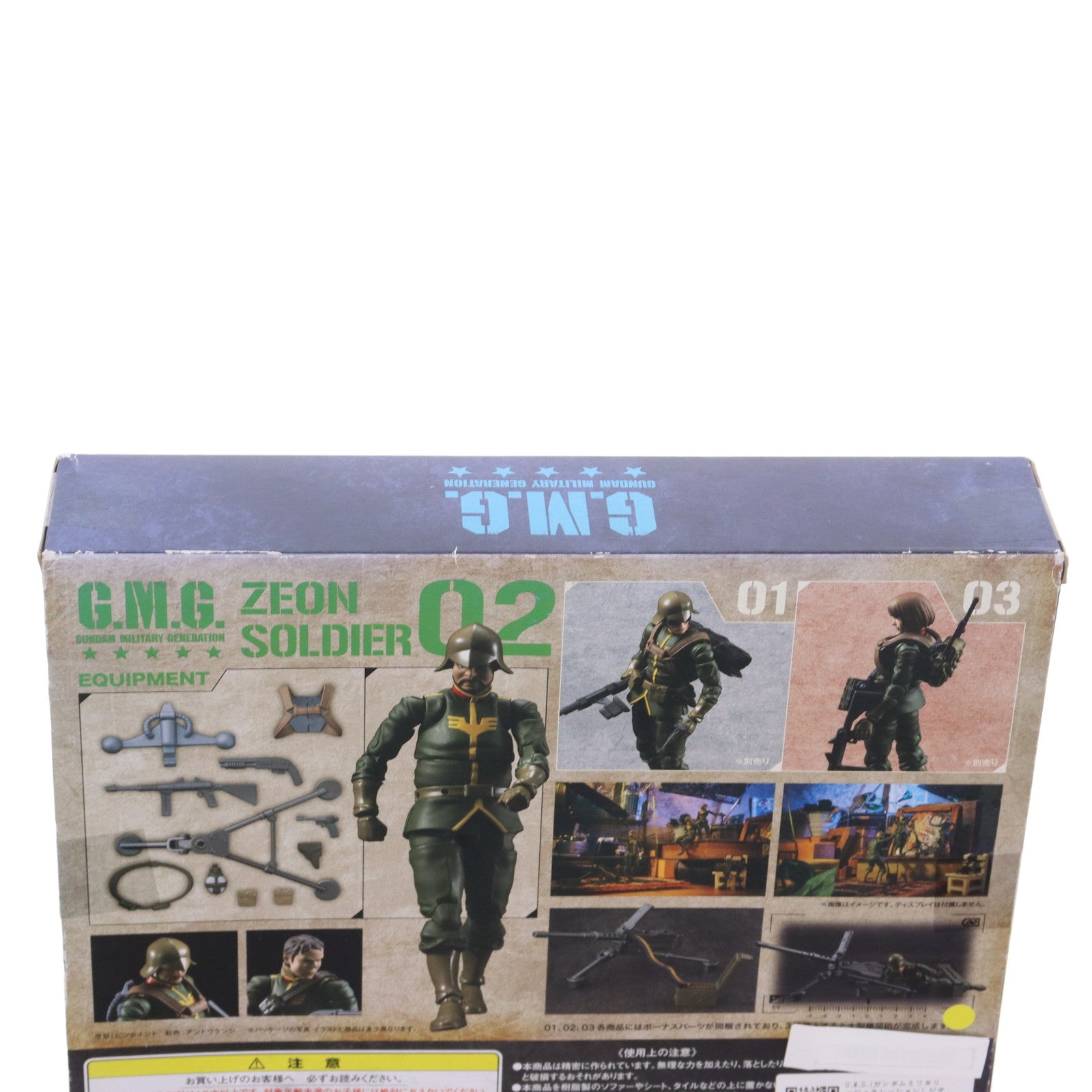 【中古即納】[FIG] G.M.G.(ガンダムミリタリージェネレーション) ジオン公国軍一般兵士02 機動戦士ガンダム 完成品 可動フィギュア メガハウス(20210124)