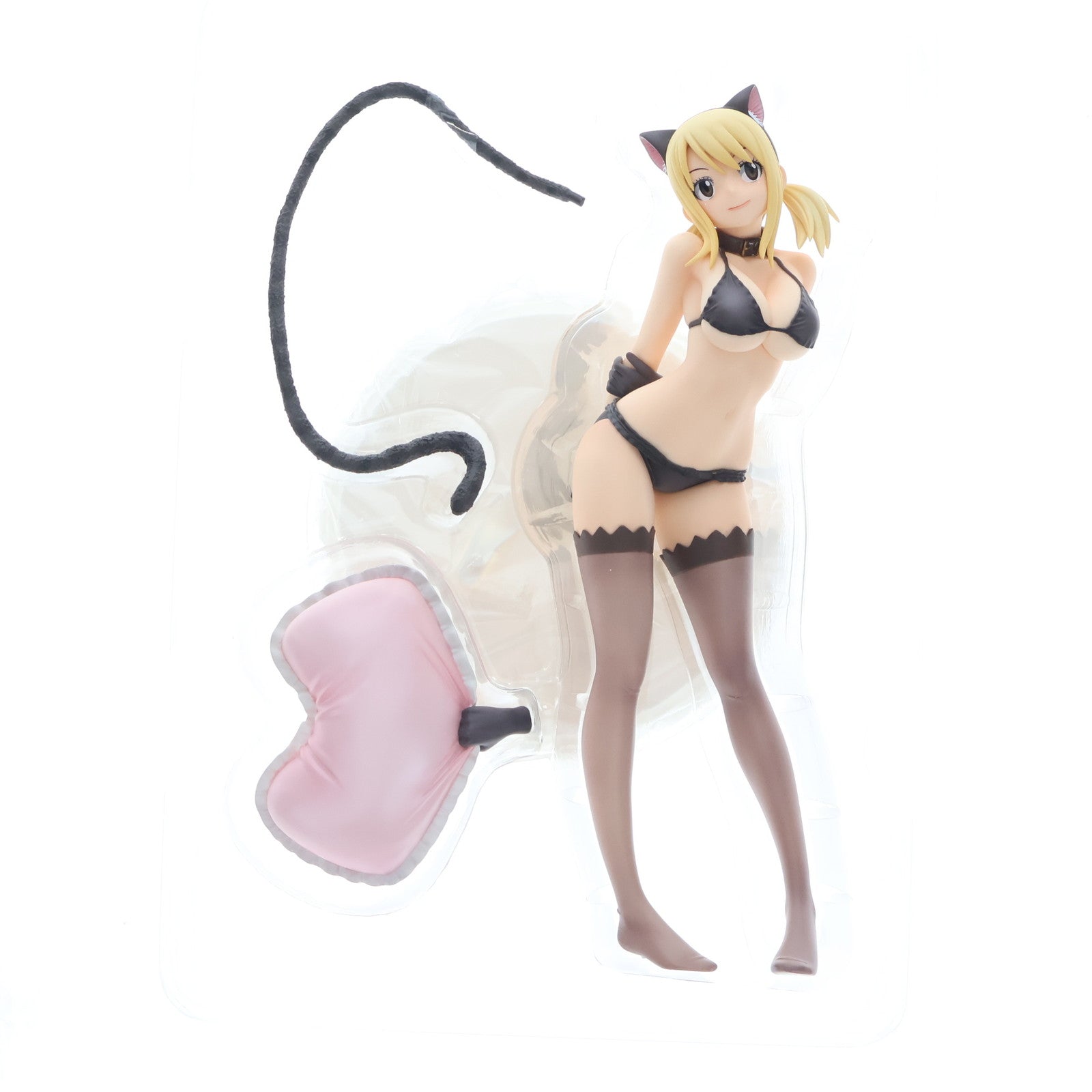 【中古即納】[FIG] ルーシィ・ハートフィリア 黒猫Gravure_Style フェアリーテイル 1/6 完成品 フィギュア オルカトイズ(20160520)