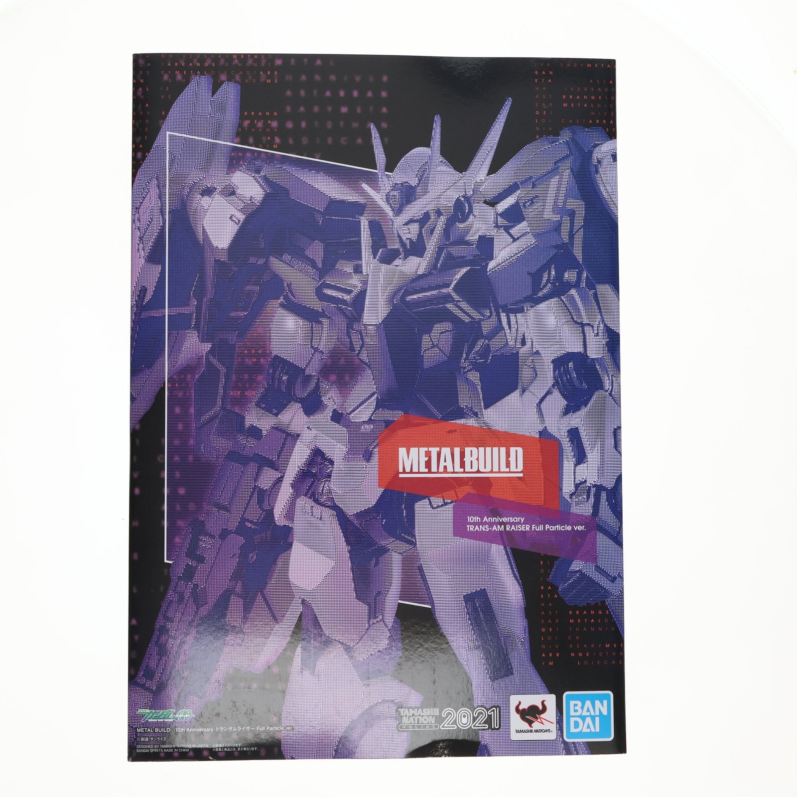 【中古即納】[FIG] METAL BUILD 10th Anniversary トランザムライザー Full Particle ver. 機動戦士ガンダム00(ダブルオー) 完成品 可動フィギュア TAMASHII NATION ONLINE 2021&魂ウェブ商店限定 バンダイスピリッツ(20211116)