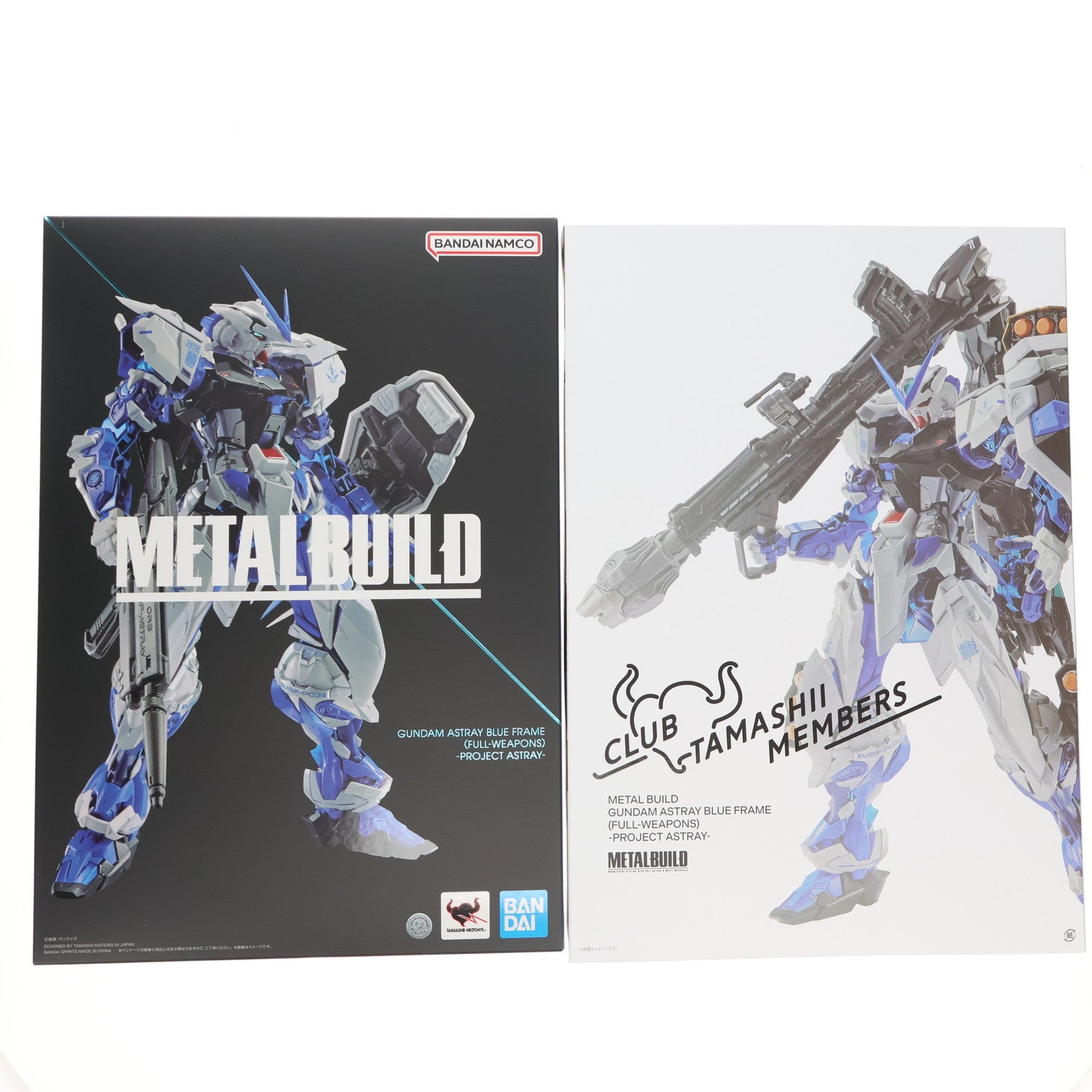 【中古即納】[FIG] スリーブ付属 CLUB TAMASHII MEMBERS会員限定 METAL BUILD ガンダムアストレイブルーフレーム(フル・ウェポン装備)-PROJECT ASTRAY- 機動戦士ガンダムSEED ASTRAY(シード アストレイ) 完成品 可動フィギュア バンダイスピリッツ(20240831)