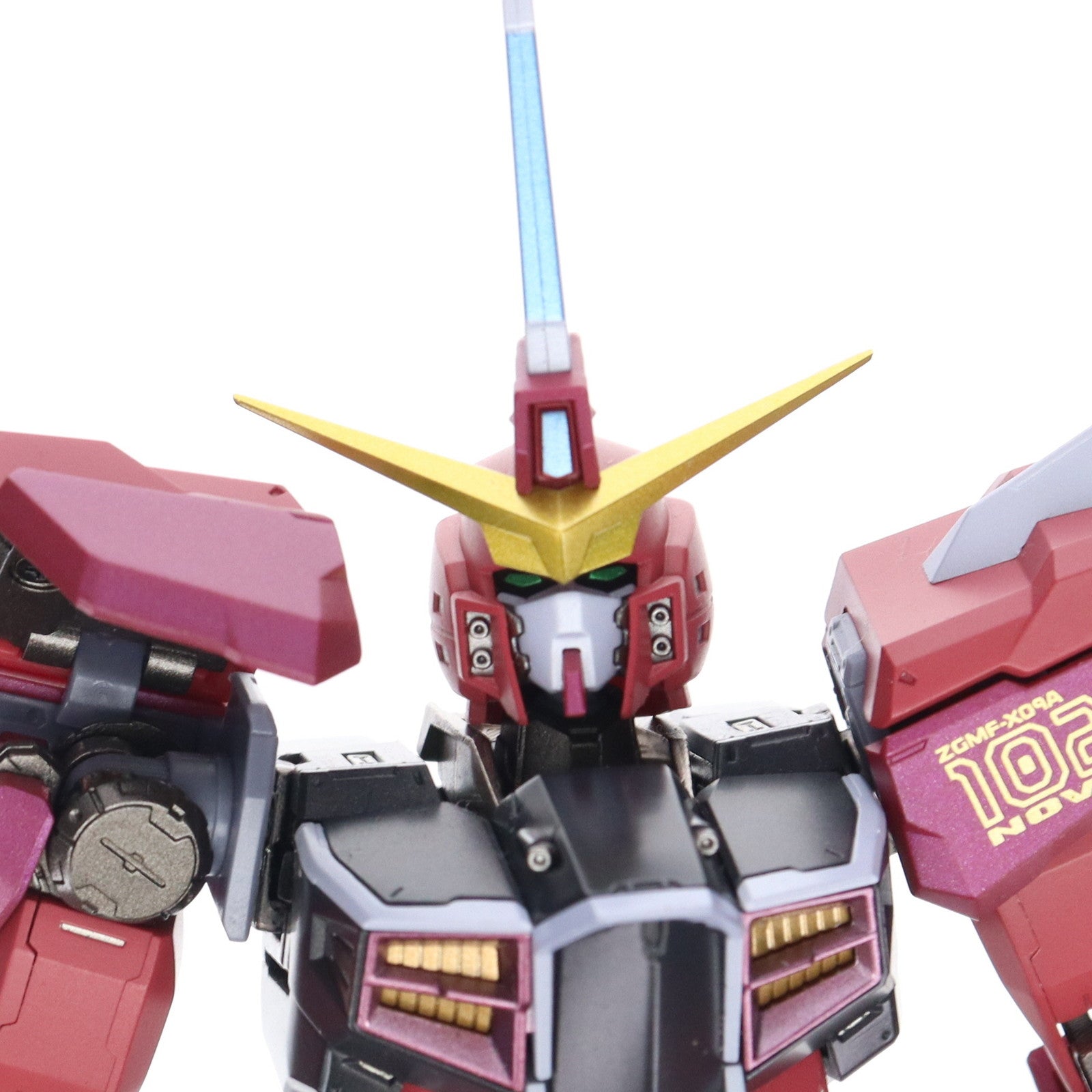 【中古即納】[FIG] METAL BUILD ジャスティスガンダム 機動戦士ガンダムSEED(シード) 完成品 可動フィギュア バンダイスピリッツ(20220129)