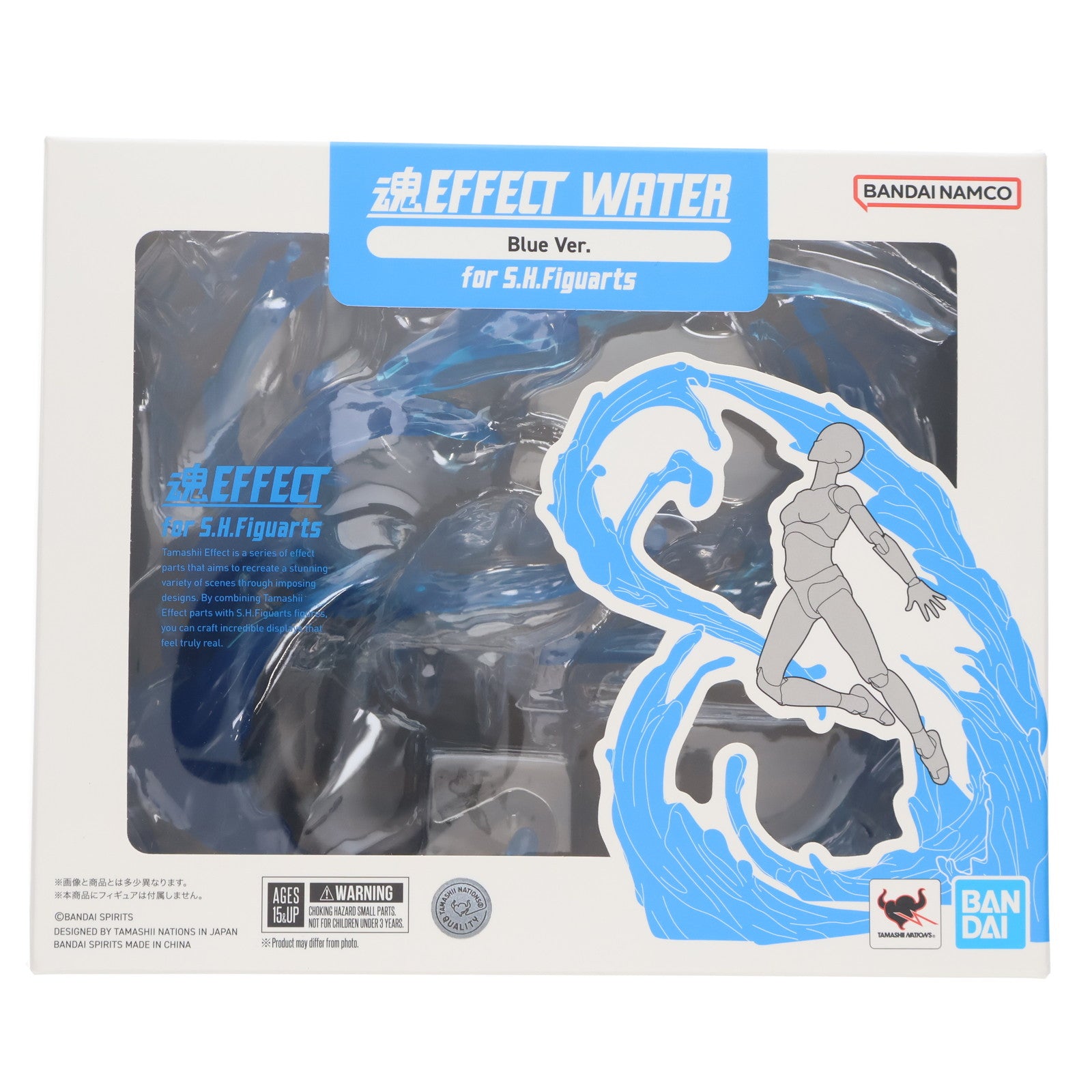 【中古即納】[FIG] 魂EFFECT(エフェクト) WATER Blue Ver. for S.H.Figuarts(フィギュアーツ) フィギュア用アクセサリ バンダイスピリッツ(20240727)