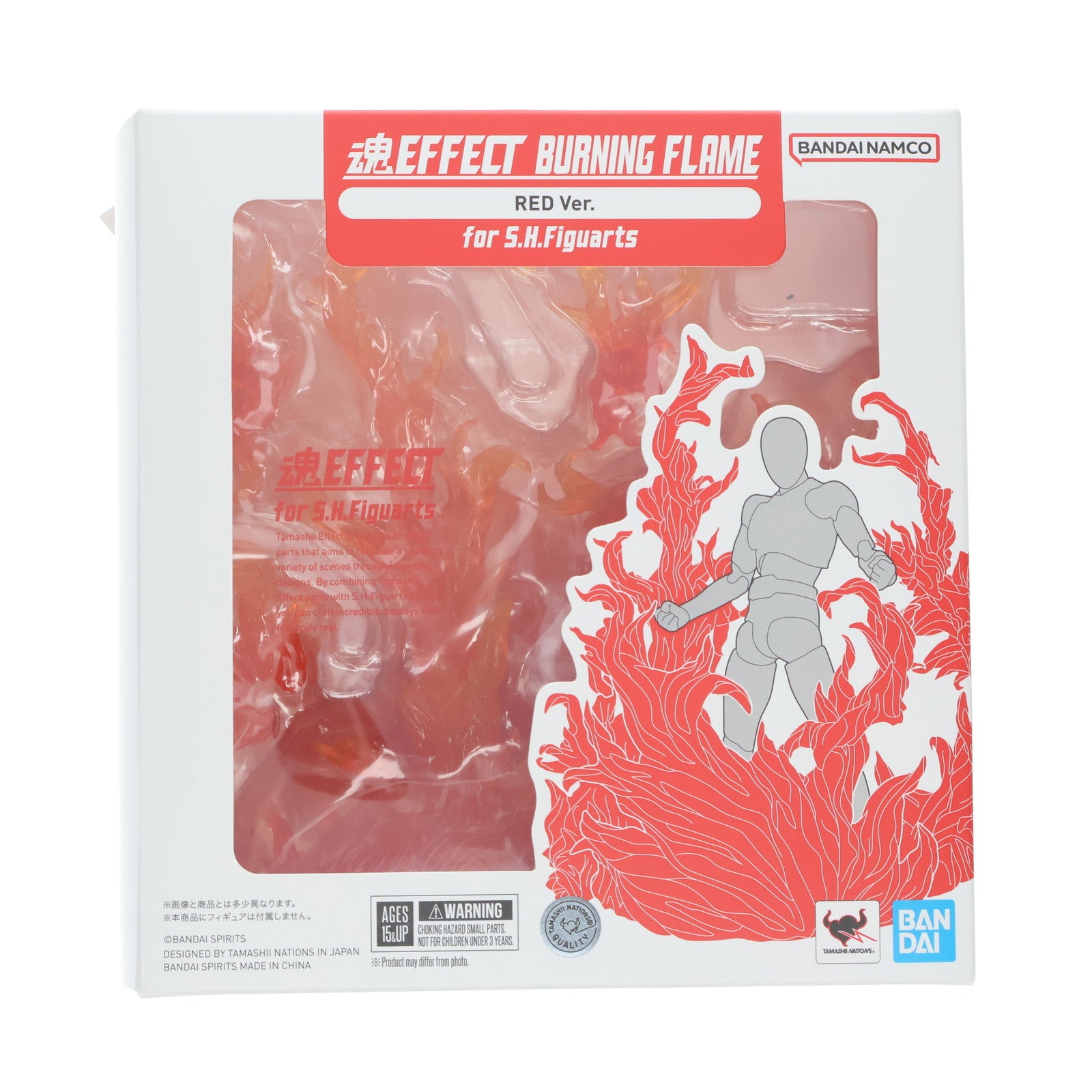 【中古即納】[FIG] 魂EFFECT(エフェクト) BURNING FLAME RED Ver. for S.H.Figuarts フィギュア用アクセサリ バンダイスピリッツ(20231117)