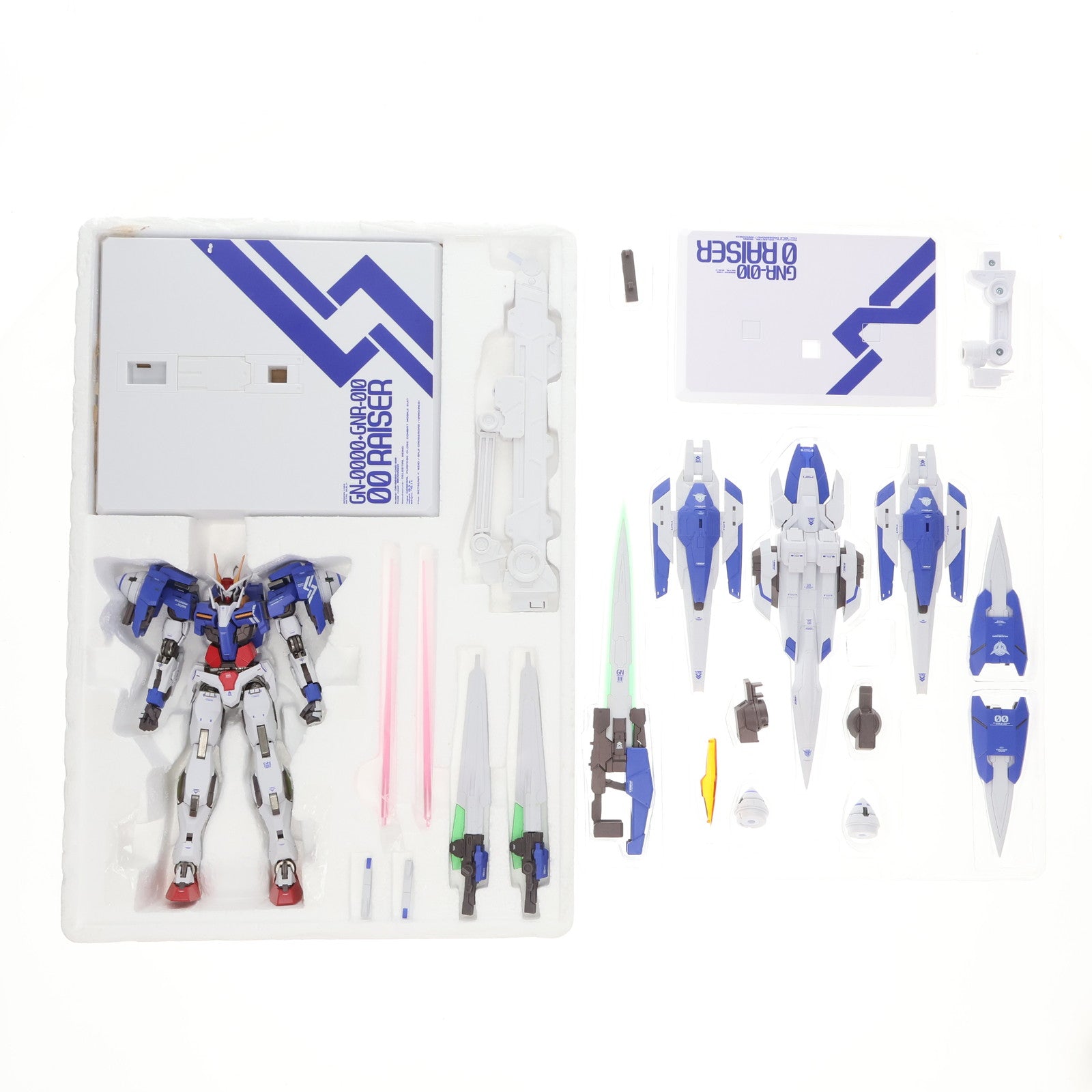 【中古即納】[FIG] 魂ウェブ商店限定 METAL BUILD ダブルオーライザー 機動戦士ガンダム00(ダブルオー) 完成品 可動フィギュア バンダイ(20130831)