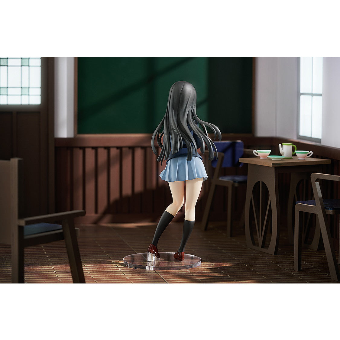 【中古即納】[FIG] POP UP PARADE(ポップアップパレード) 秋山澪(あきやまみお) L size けいおん! 完成品 フィギュア グッドスマイルアーツ上海(20250909)