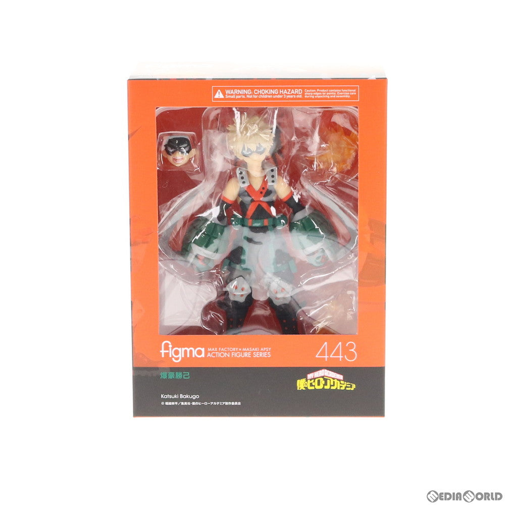 【中古即納】[FIG] figma(フィグマ) 443 爆豪勝己(ばくごうかつき) 僕のヒーローアカデミア 完成品 可動フィギュア タカラトミー(20200131)