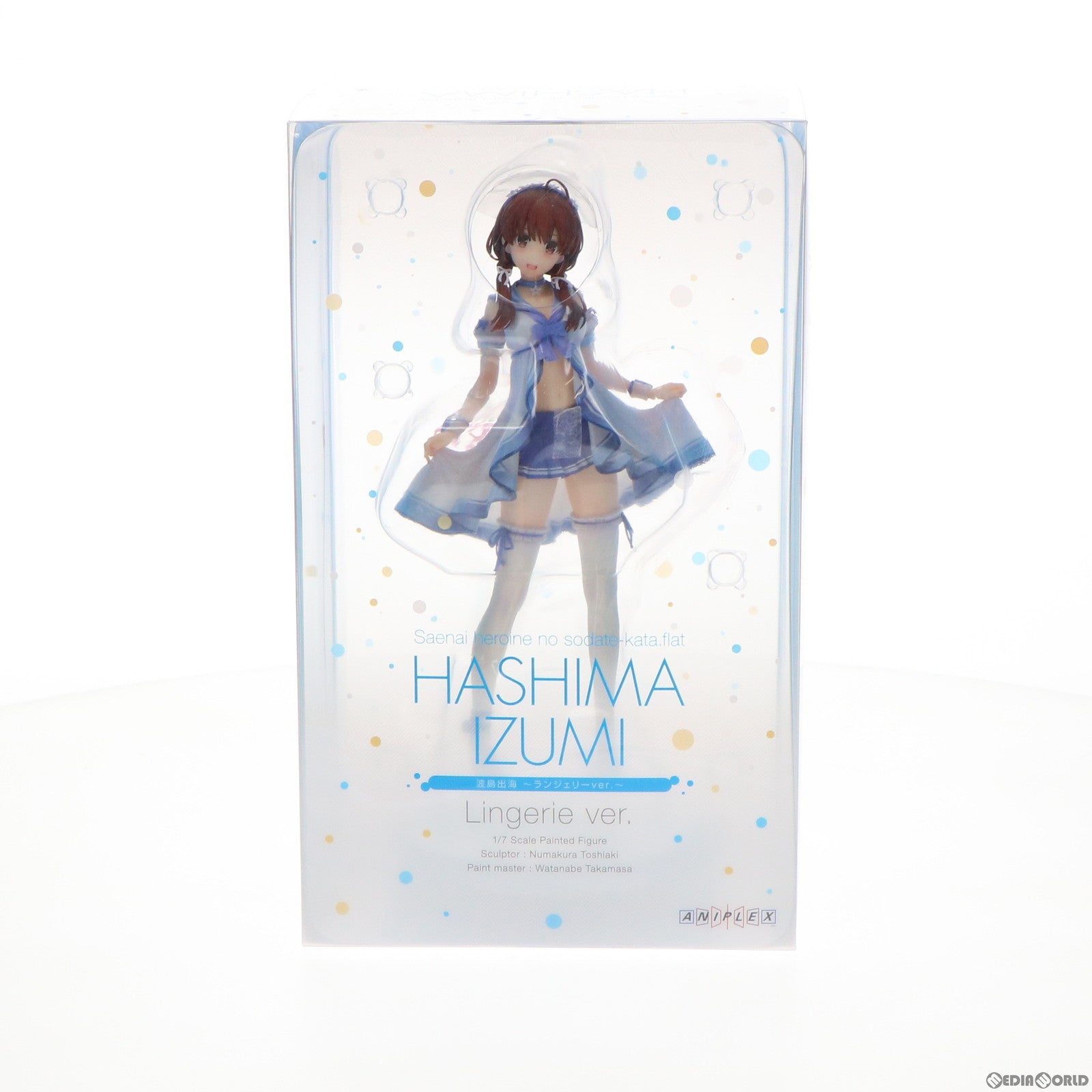 【中古即納】[FIG] ANIPLEX+限定 波島出海(はしまいずみ) ～ランジェリーver.～ 冴えない彼女の育てかた♭ 1/7 完成品 フィギュア アニプレックス(20210930)