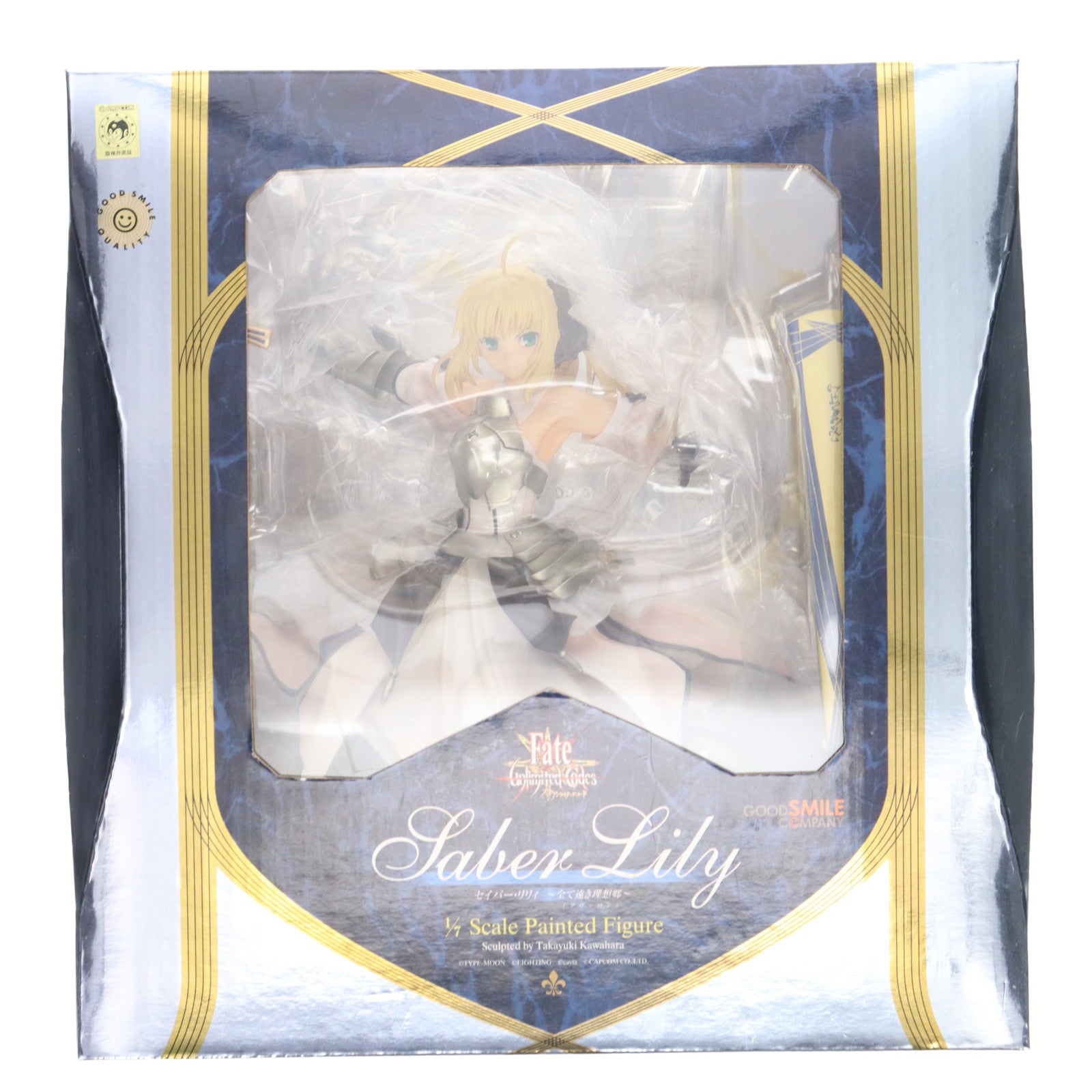 【中古即納】[FIG] セイバー・リリィ ～全て遠き理想郷(アヴァロン)～ Fate/unlimited codes(フェイト/アンリミテッドコード) 1/7 完成品 フィギュア グッドスマイルカンパニー(20120117)