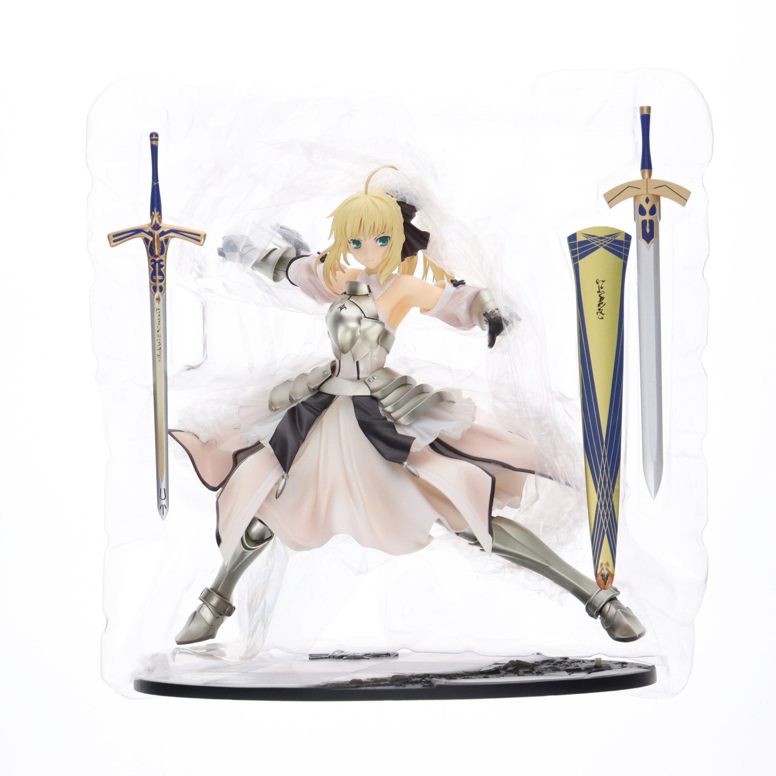【中古即納】[FIG] セイバー・リリィ ～全て遠き理想郷(アヴァロン)～ Fate/unlimited codes(フェイト/アンリミテッドコード) 1/7 完成品 フィギュア グッドスマイルカンパニー(20120117)