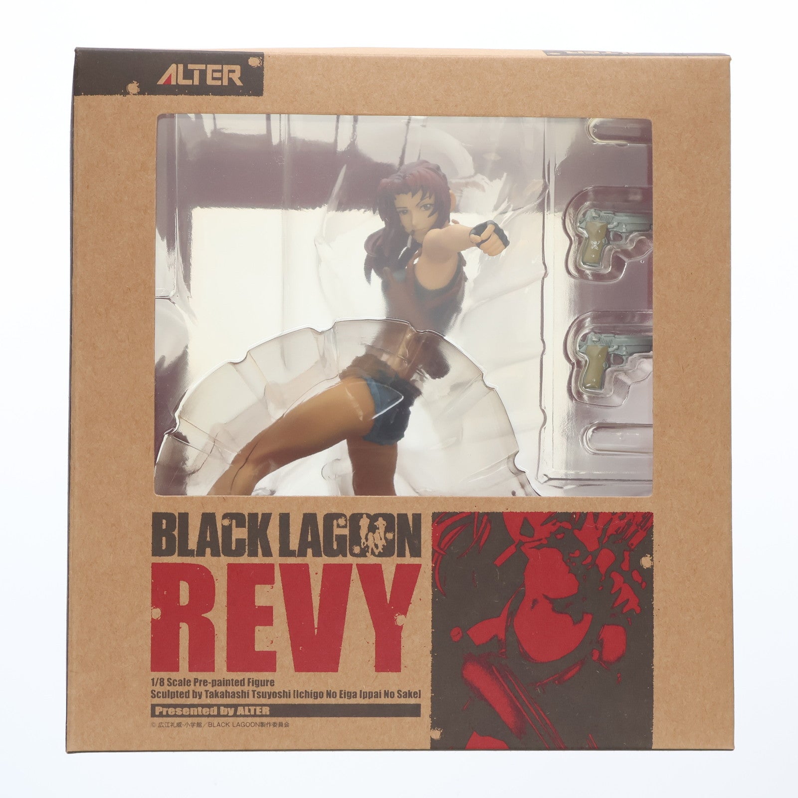【中古即納】[FIG] レヴィ BLACK LAGOON(ブラック ラグーン) 1/8 完成品 フィギュア アルター(20070430)