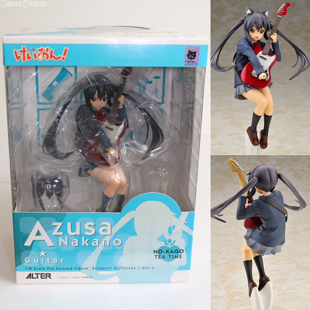 【中古即納】[FIG] 中野梓(なかのあずさ) けいおん! 1/8 完成品 フィギュア アルター(20100623)