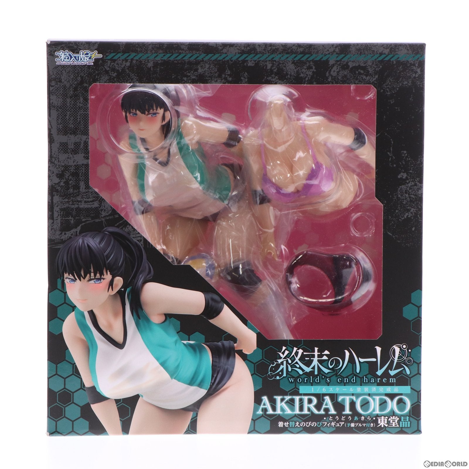 【中古即納】[FIG] 東堂晶(とうどうあきら) 着せ替えのびのびフィギュア(予備ブルマ付き) 終末のハーレム 1/6 完成品 フィギュア 箱入り娘(20221228)