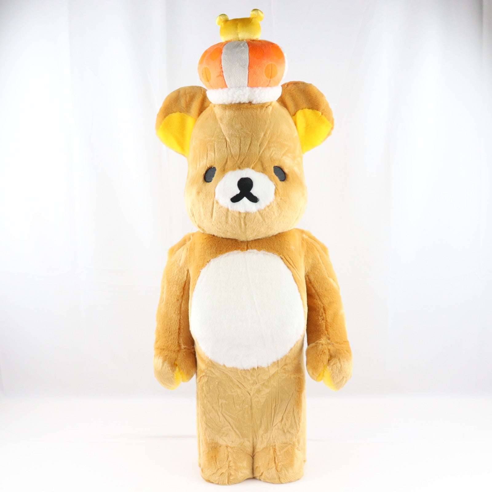 【中古即納】[FIG] BE@RBRICK(ベアブリック) リラックマ 1000%(着ぐるみVer.) 完成品 可動フィギュア メディコム・トイ(20131231)
