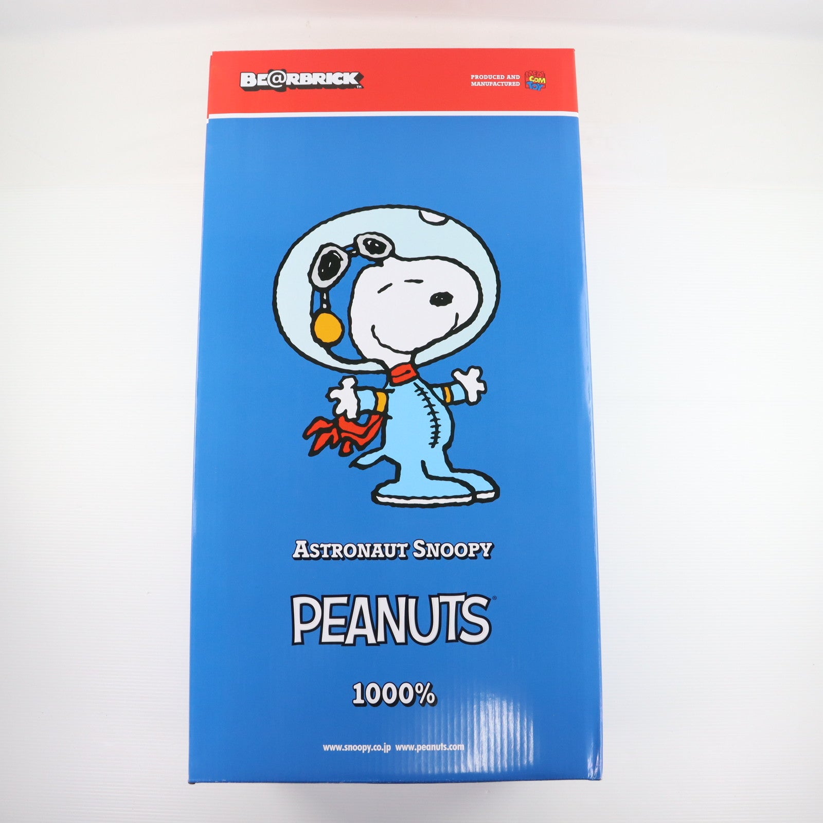 【中古即納】[FIG] BE@RBRICK(ベアブリック) ASTRONAUTS SNOOPY(アストロノーツスヌーピー) 1000% PEANUTS(ピーナッツ) SNOOPY 完成品 可動フィギュア メディコム・トイ(20151231)