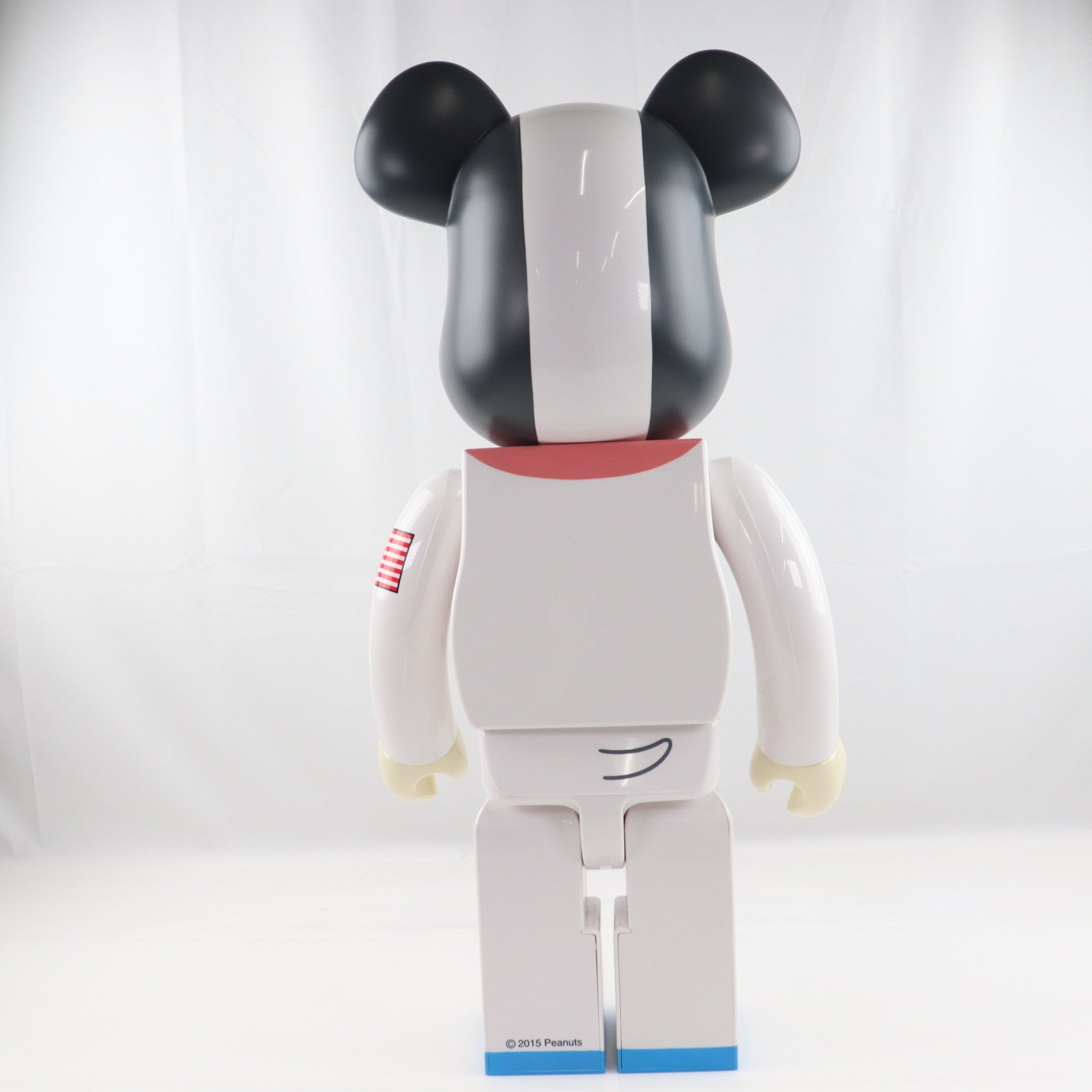 【中古即納】[FIG] BE@RBRICK(ベアブリック) ASTRONAUTS SNOOPY(アストロノーツスヌーピー) 1000% PEANUTS(ピーナッツ) SNOOPY 完成品 可動フィギュア メディコム・トイ(20151231)